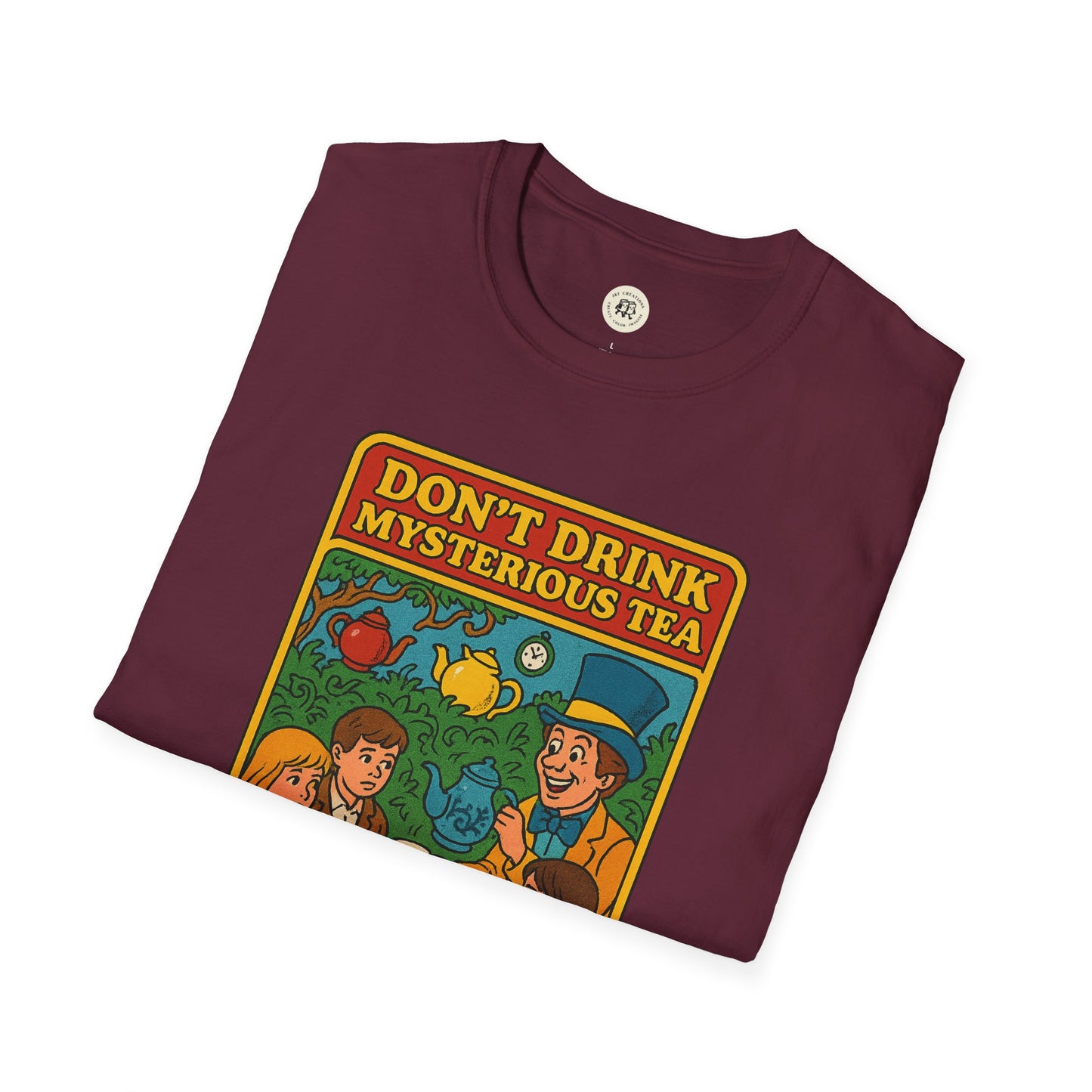 Mad Hatter Food Safety Shirt - Fun Tea Design