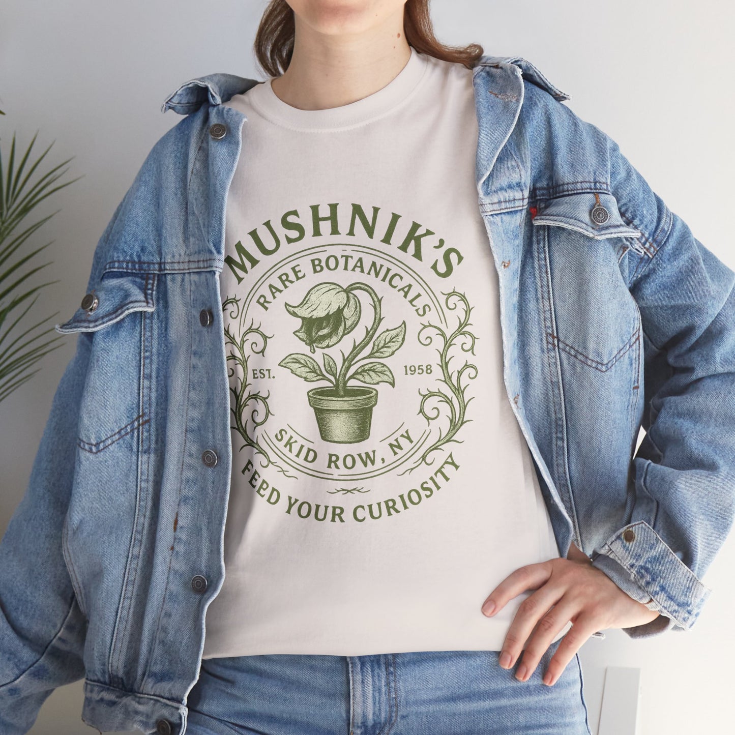 Little Shop of Horrors T-Shirt β Botanical Design