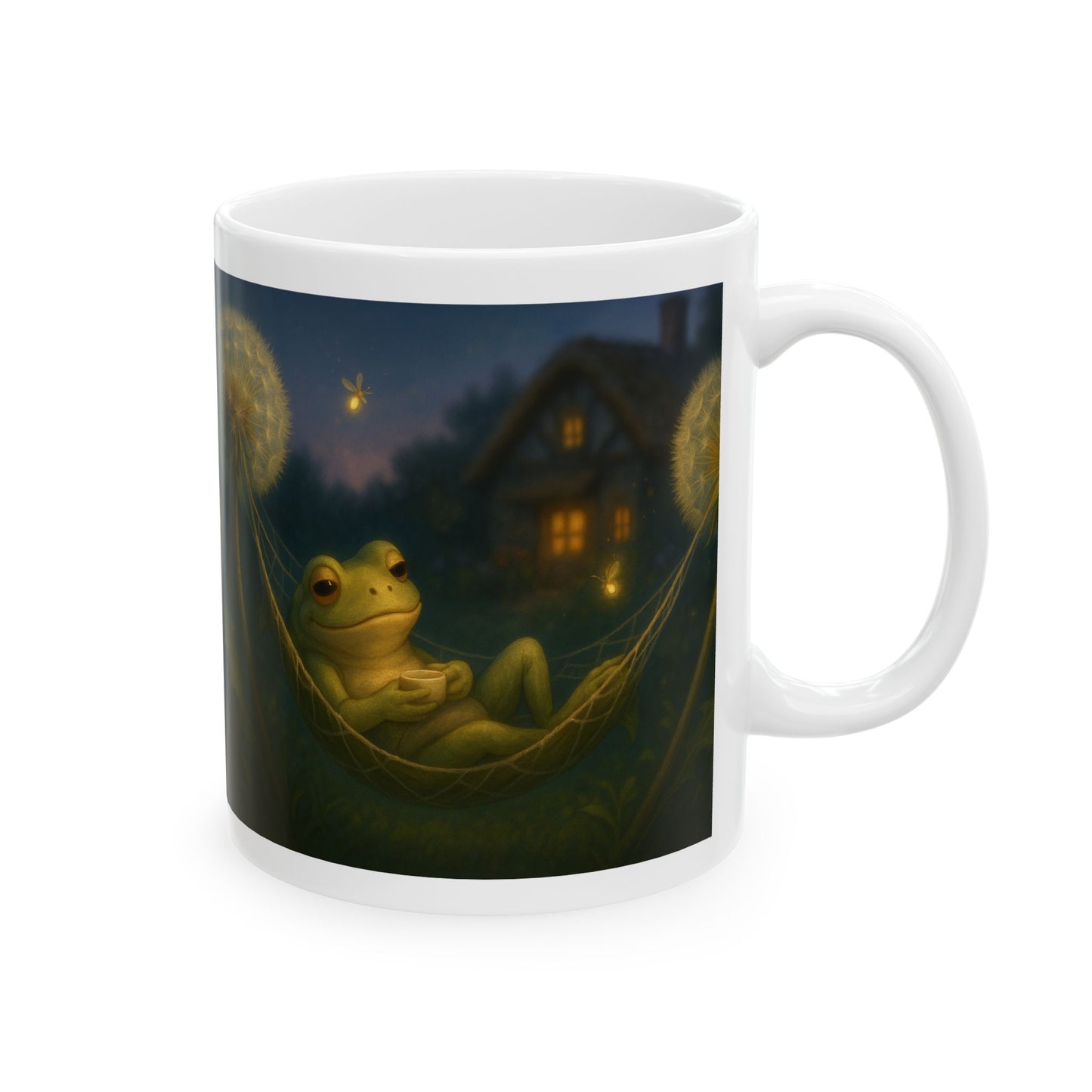 Charming Frog Mug - Perfect Gift for Nature Lovers, Unique Kitchen Decor, Cute Coffee Cup, Animal Lover Present, Garden Inspired Drinkware