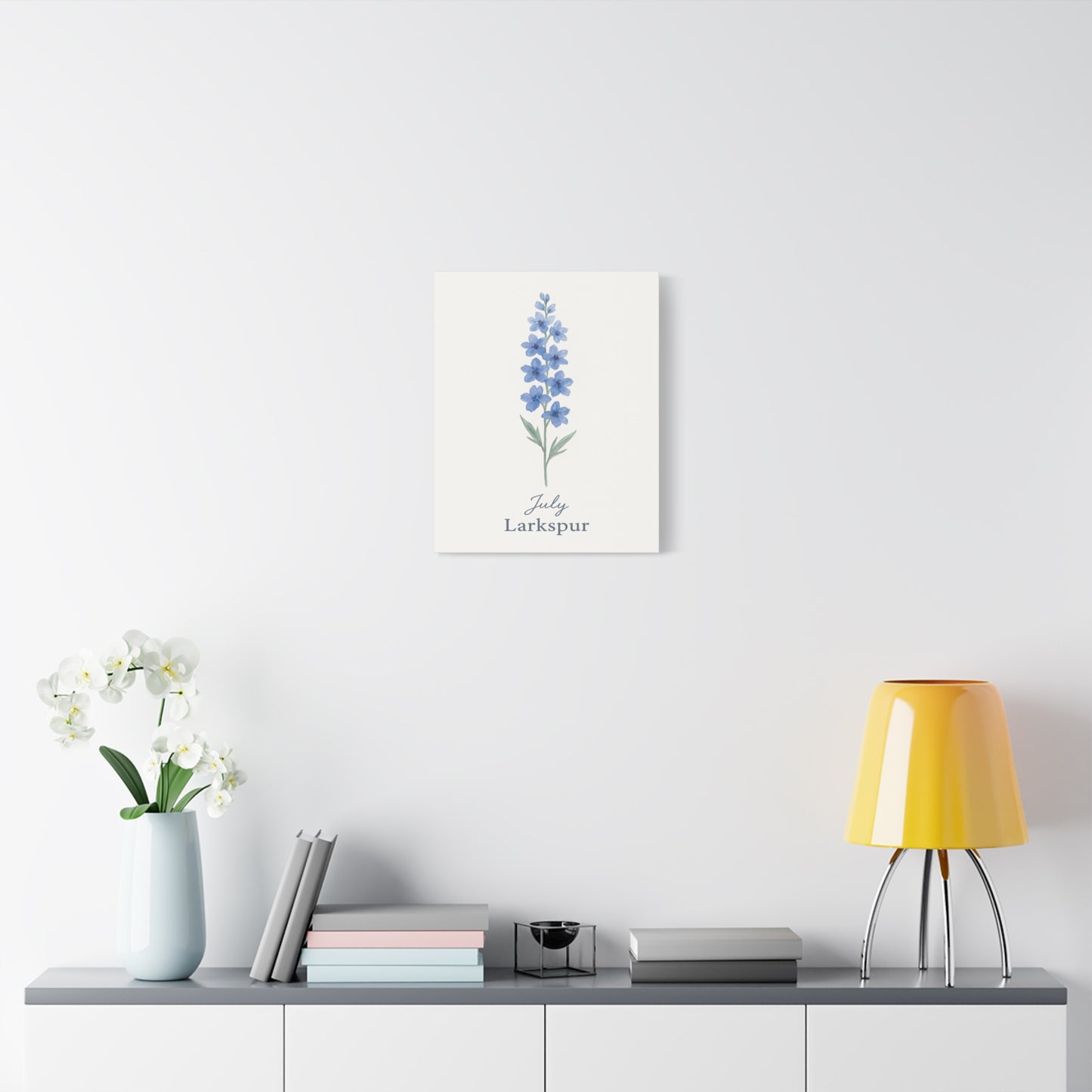 July Carnation Decor, Home Decor, Gift for New Year, Floral Artwork, Gallery Wall