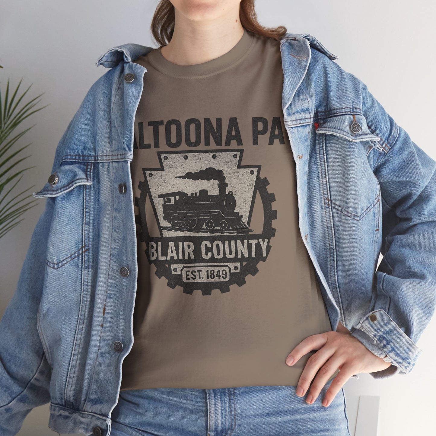 Altoona PA T-Shirt Blair County Vintage Train