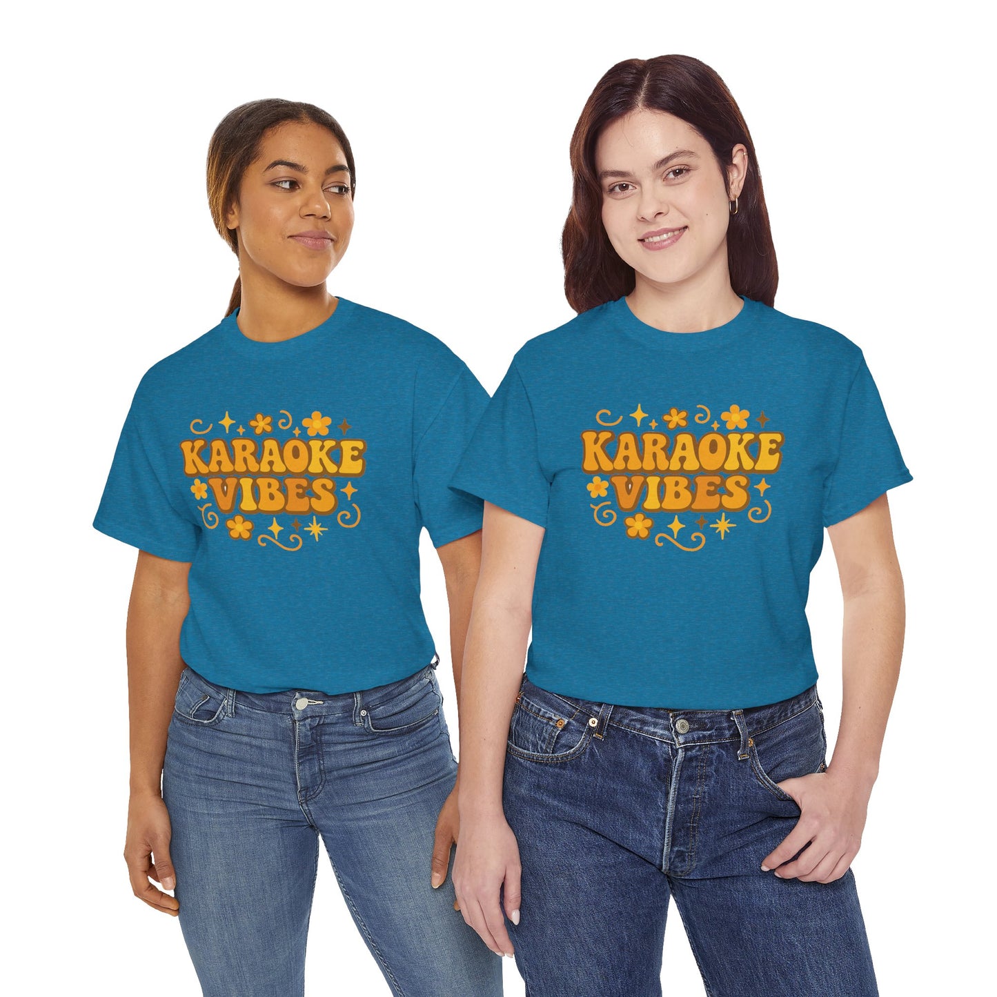 Karaoke Vibes T-Shirt Soft Retro Style Tee
