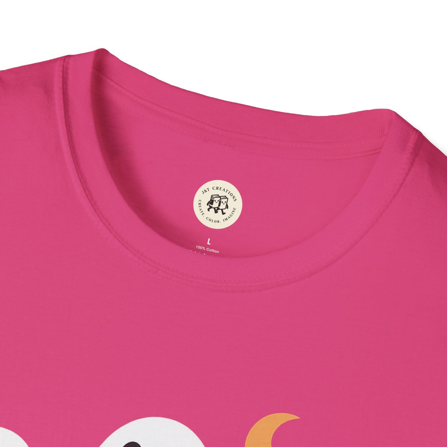 Boo Crew Halloween Shirt - Orange Ghost Tee