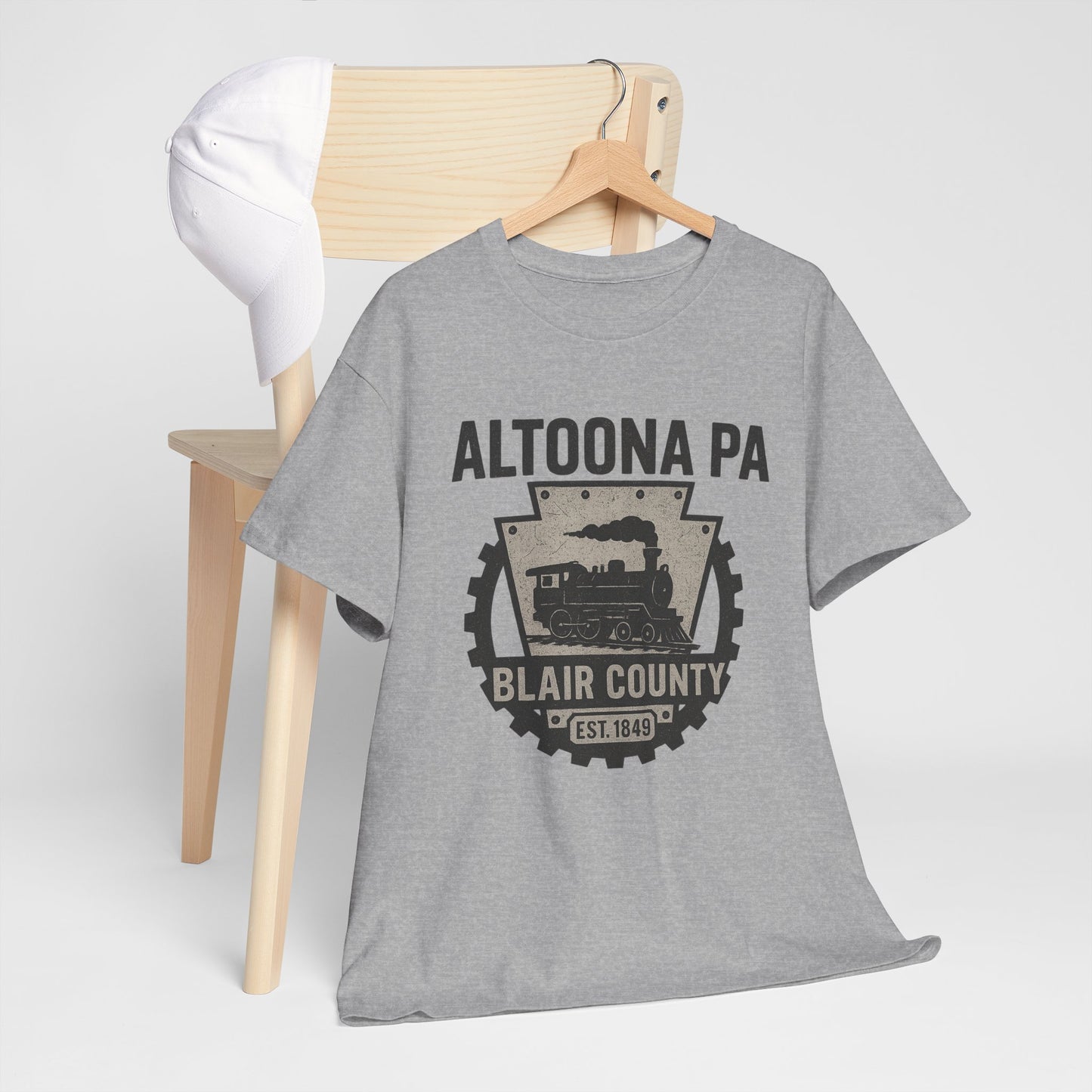 Altoona PA T-Shirt Blair County Vintage Train