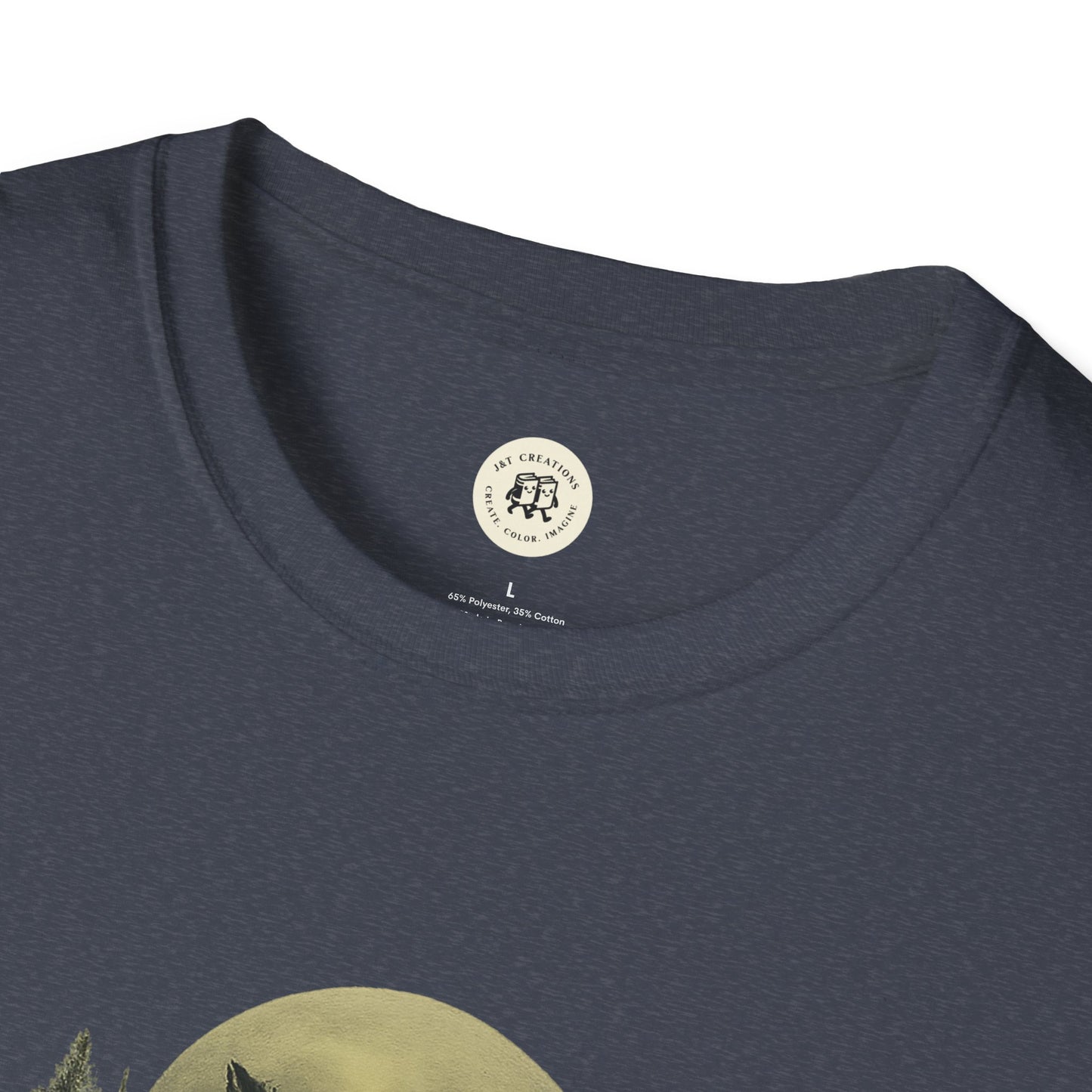 Halloween Graphic T-Shirt with Owl Design