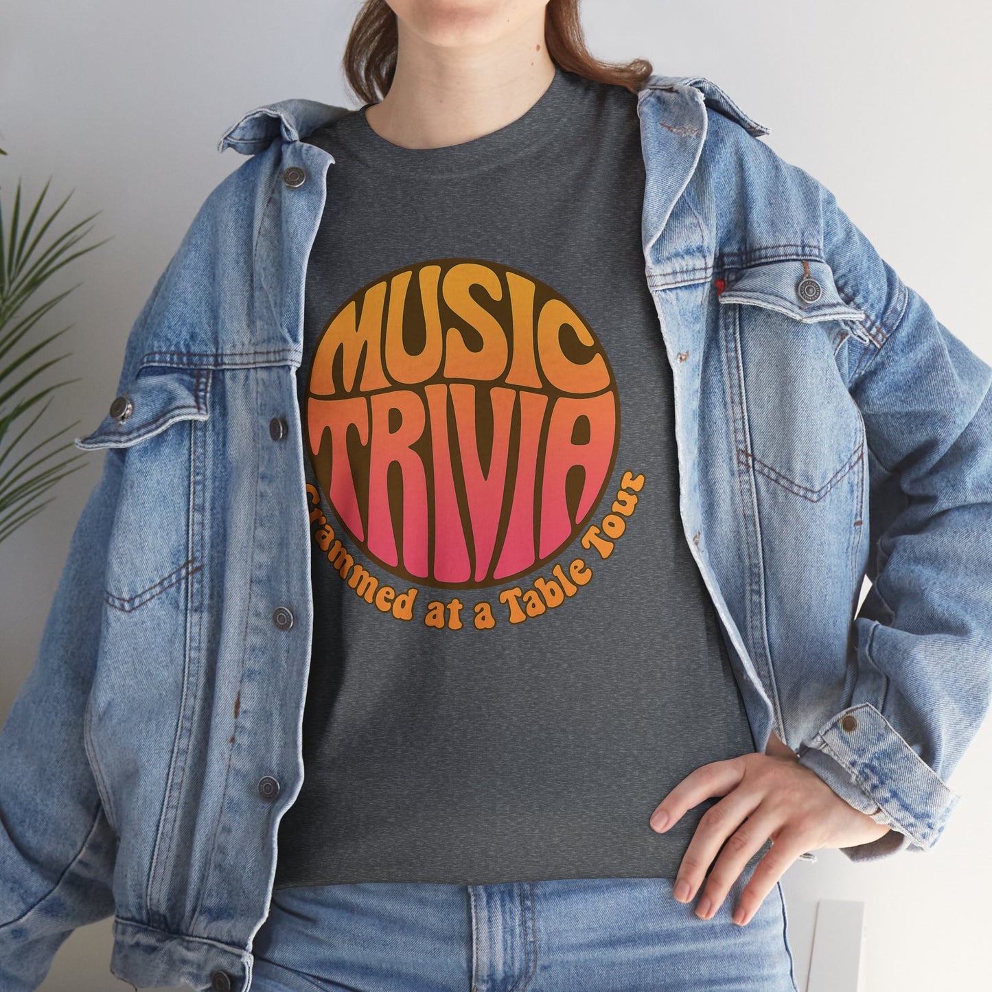 Vintage Music Trivia T-Shirt Retro Design