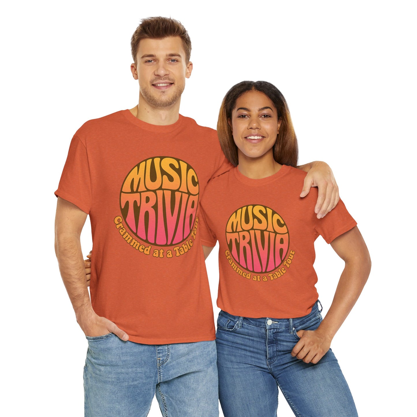 Vintage Music Trivia T-Shirt Retro Design