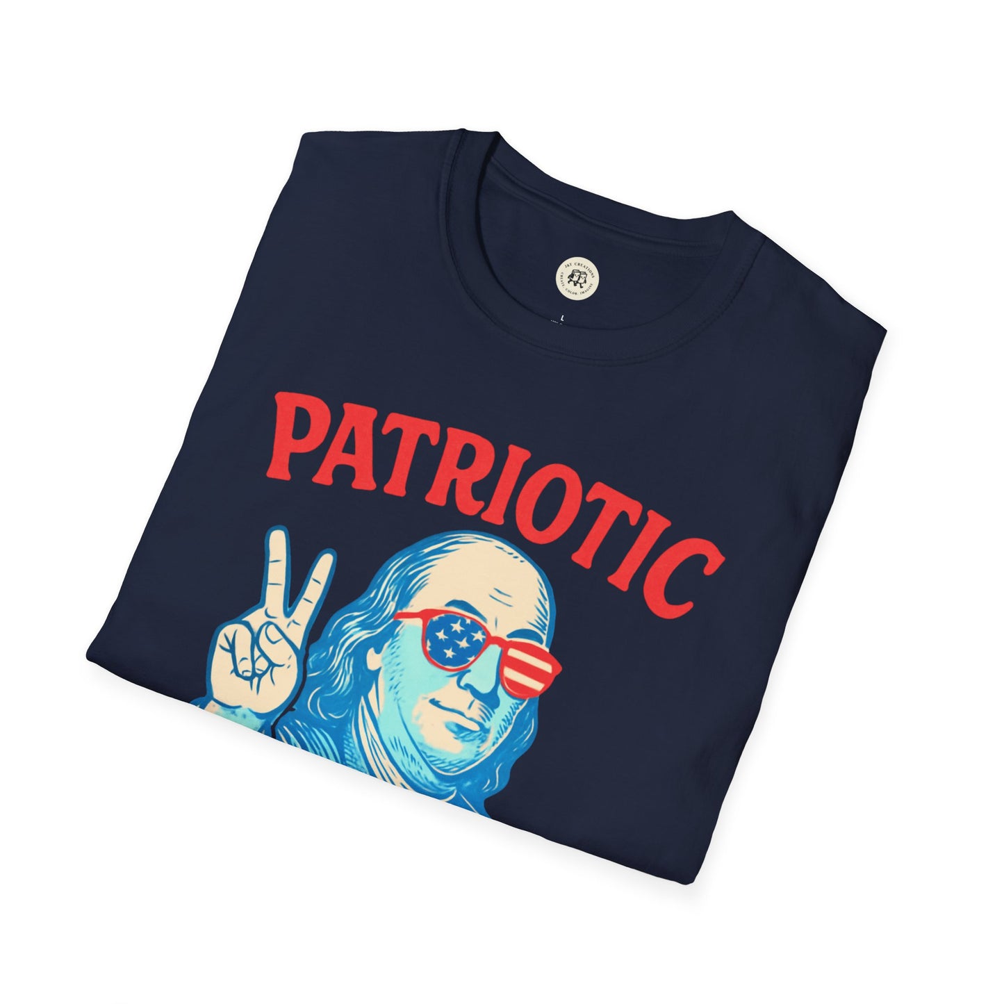 Patriotic Ben Franklin T-Shirt with Vintage Vibes