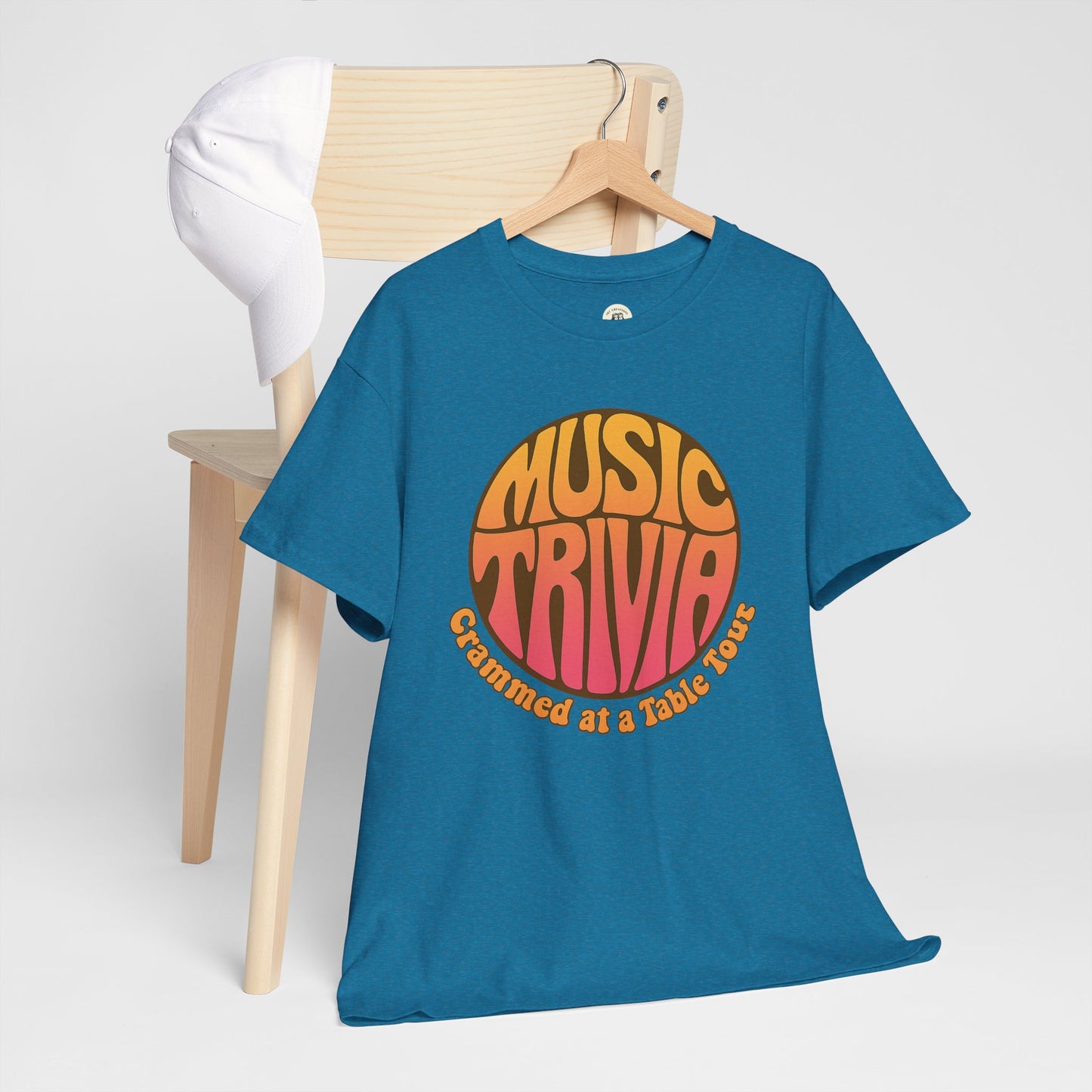 Vintage Music Trivia T-Shirt Retro Design