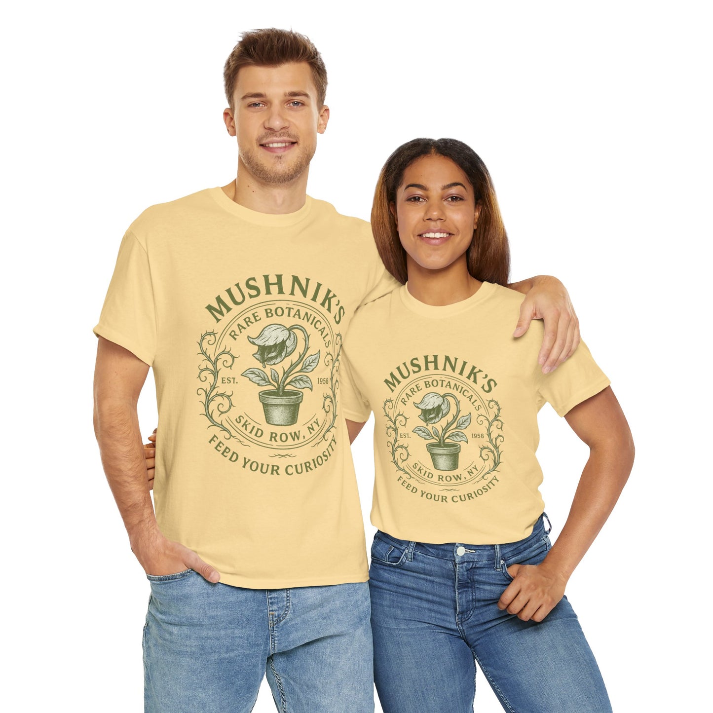 Little Shop of Horrors T-Shirt β Botanical Design