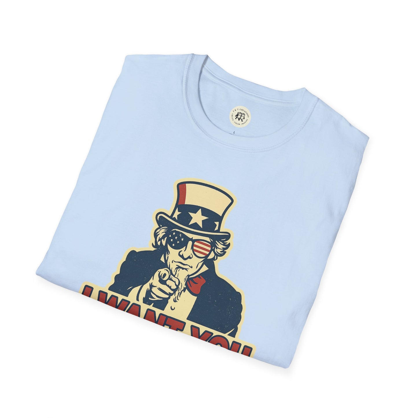 Funny Independence Day T-Shirt - Hot Dogs Design