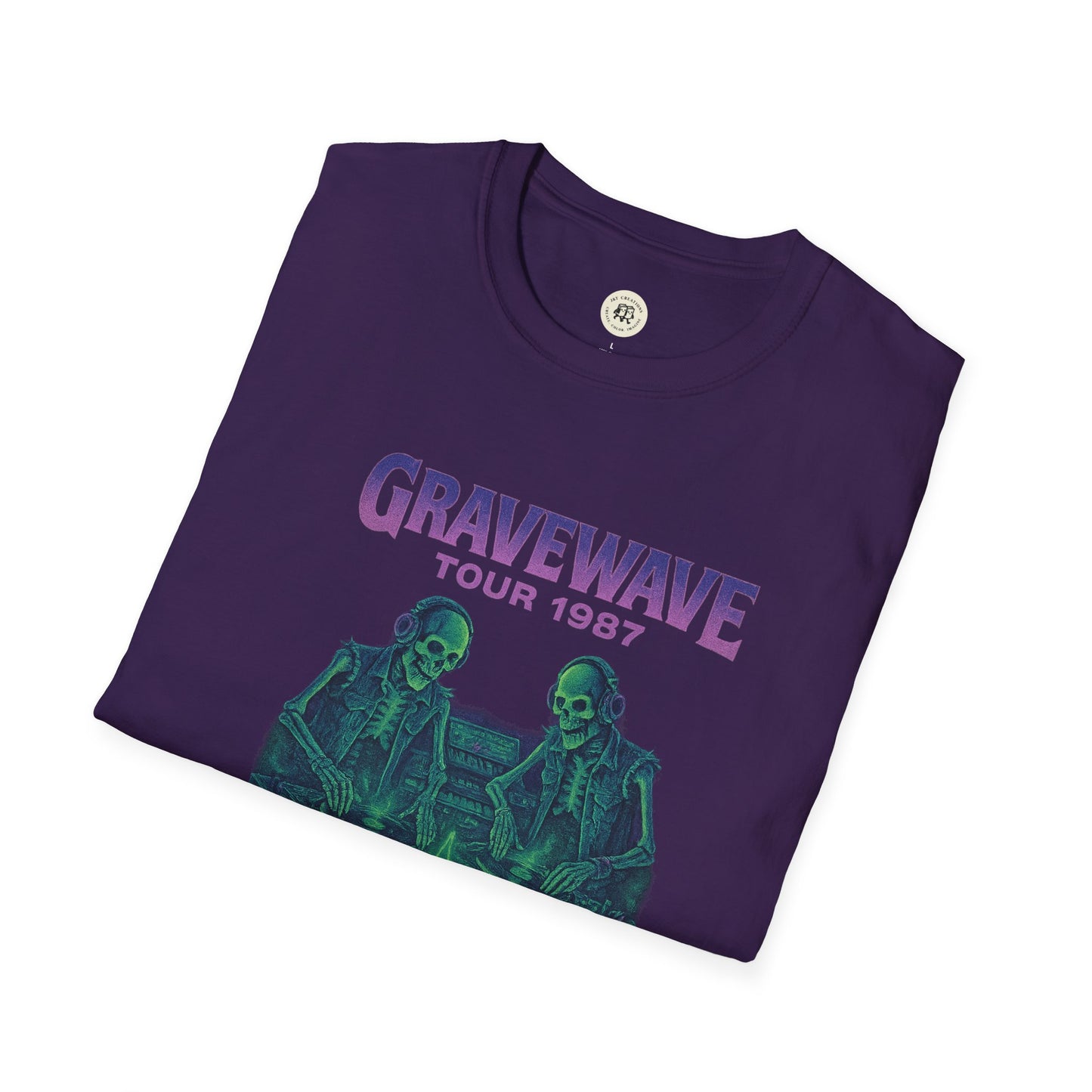 Gravewave Tour 1987 Shirt - Retro Graphic Tee