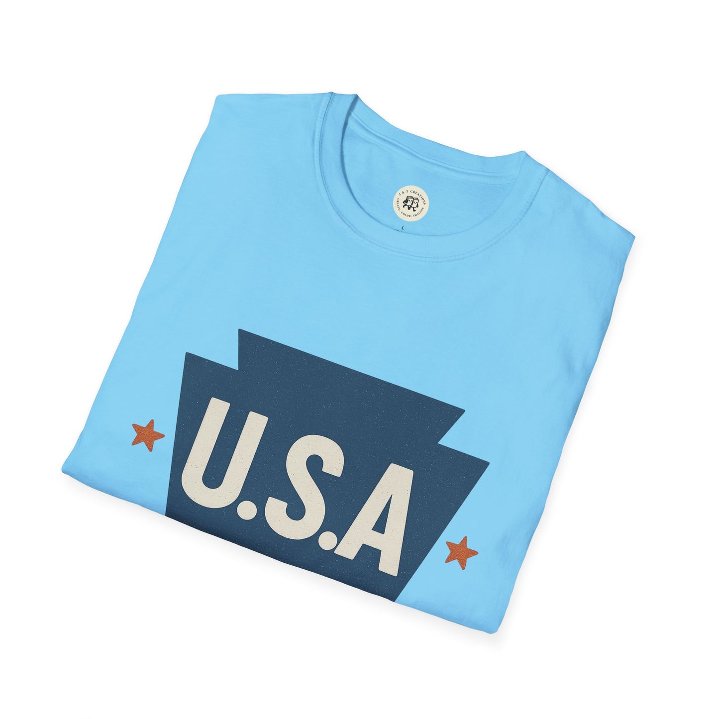 Pennsylvania Keystone USA T-Shirt - Classic Tee
