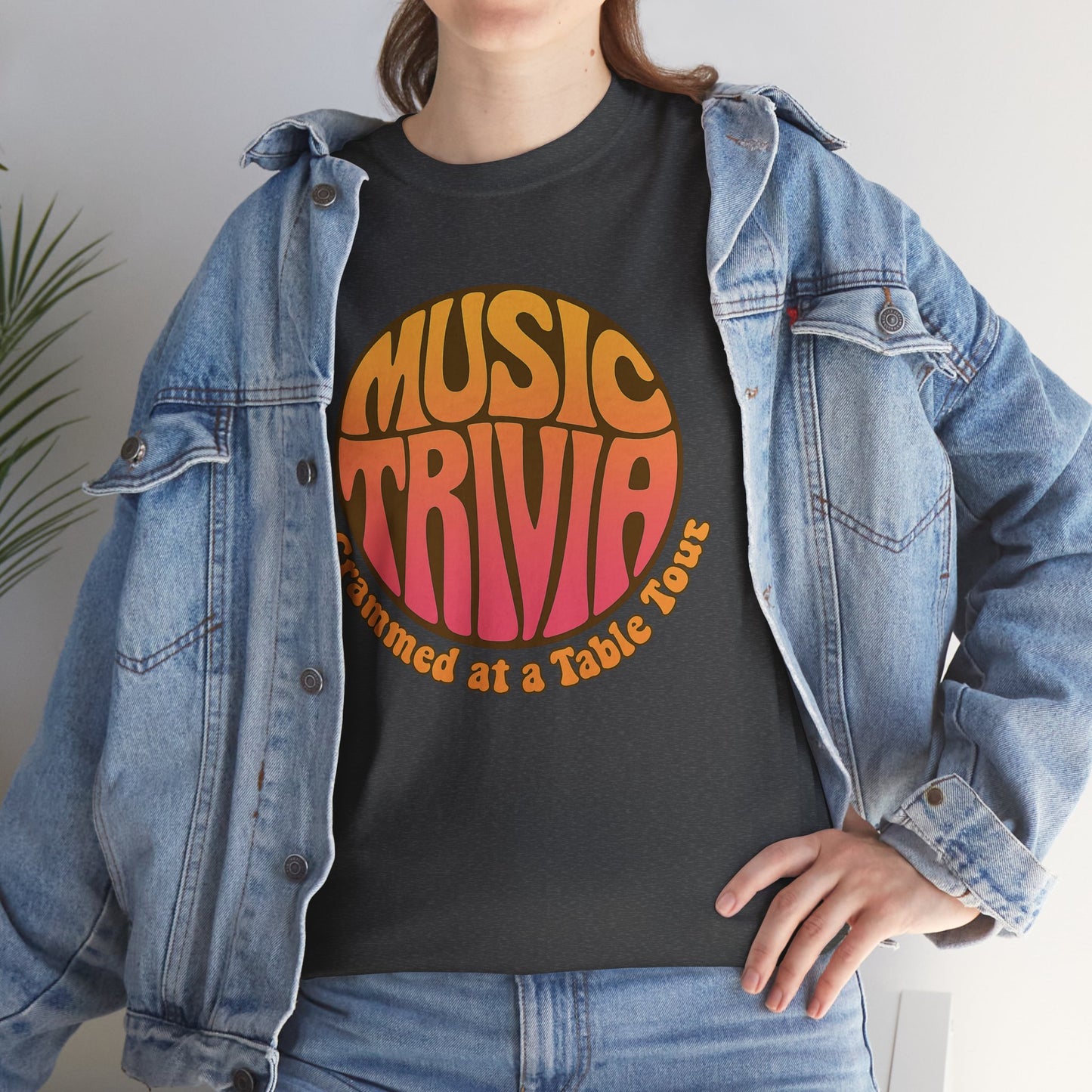 Vintage Music Trivia T-Shirt Retro Design