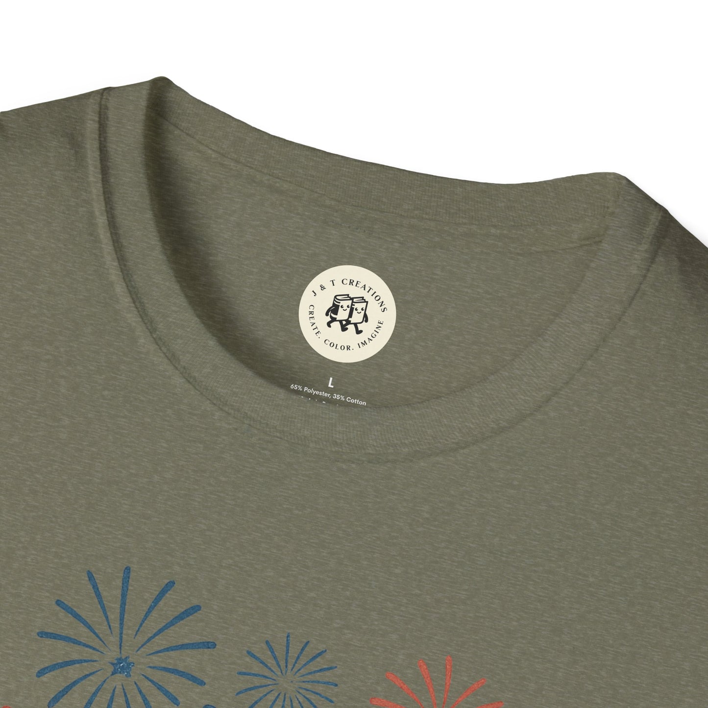 Fourth of July Fireworks Shirt - Patriotic Tee