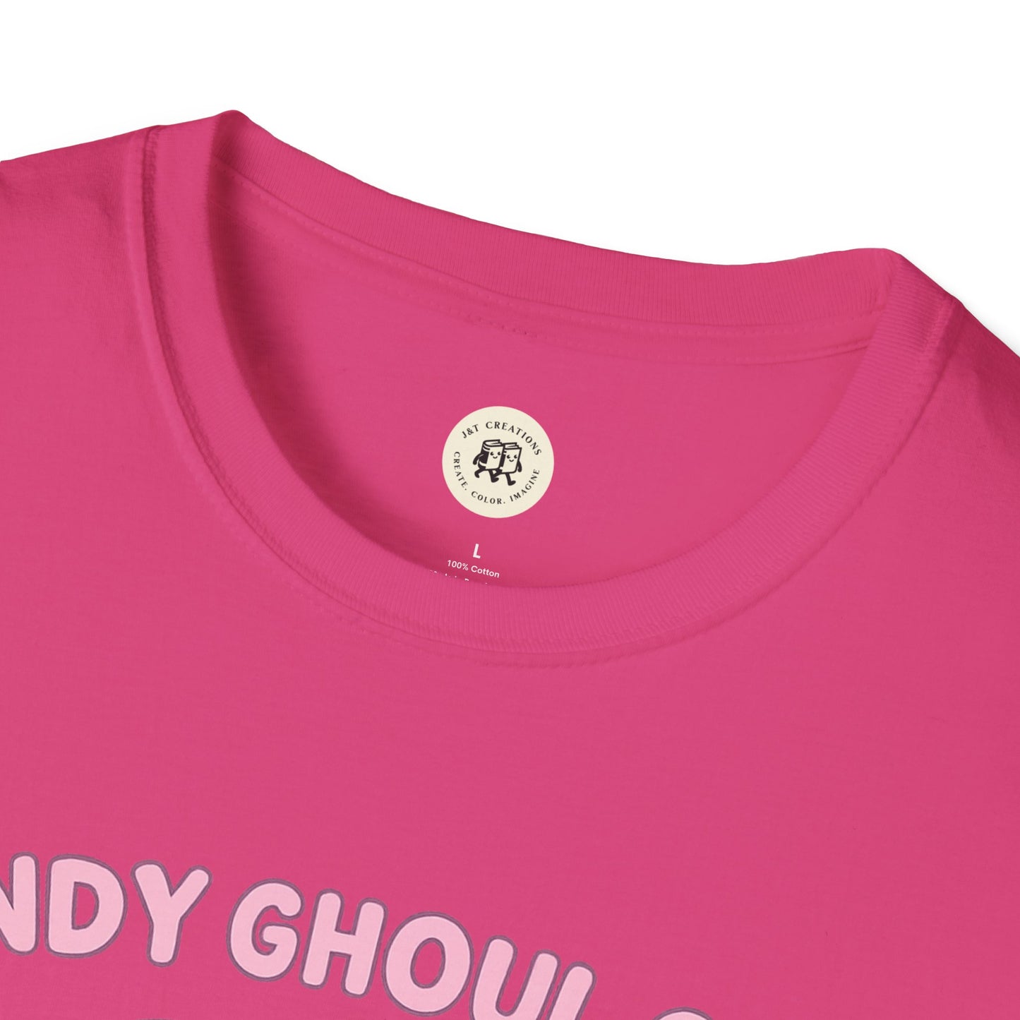 Kawaii Halloween Ghost Shirt - Cute Candy Ghoul Tee