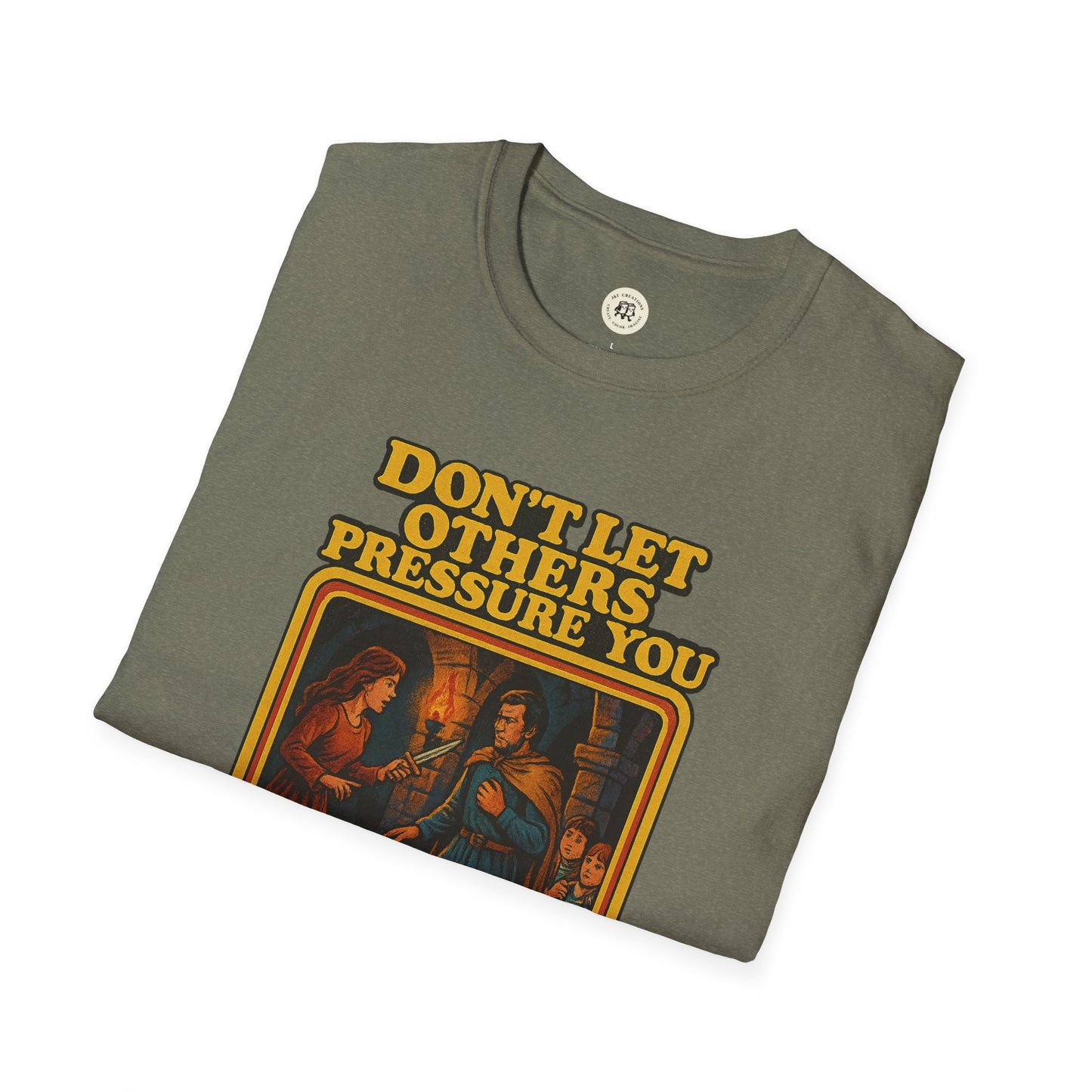 Lady Macbeth Inspirational Shirt - Peer Pressure Safety Tee