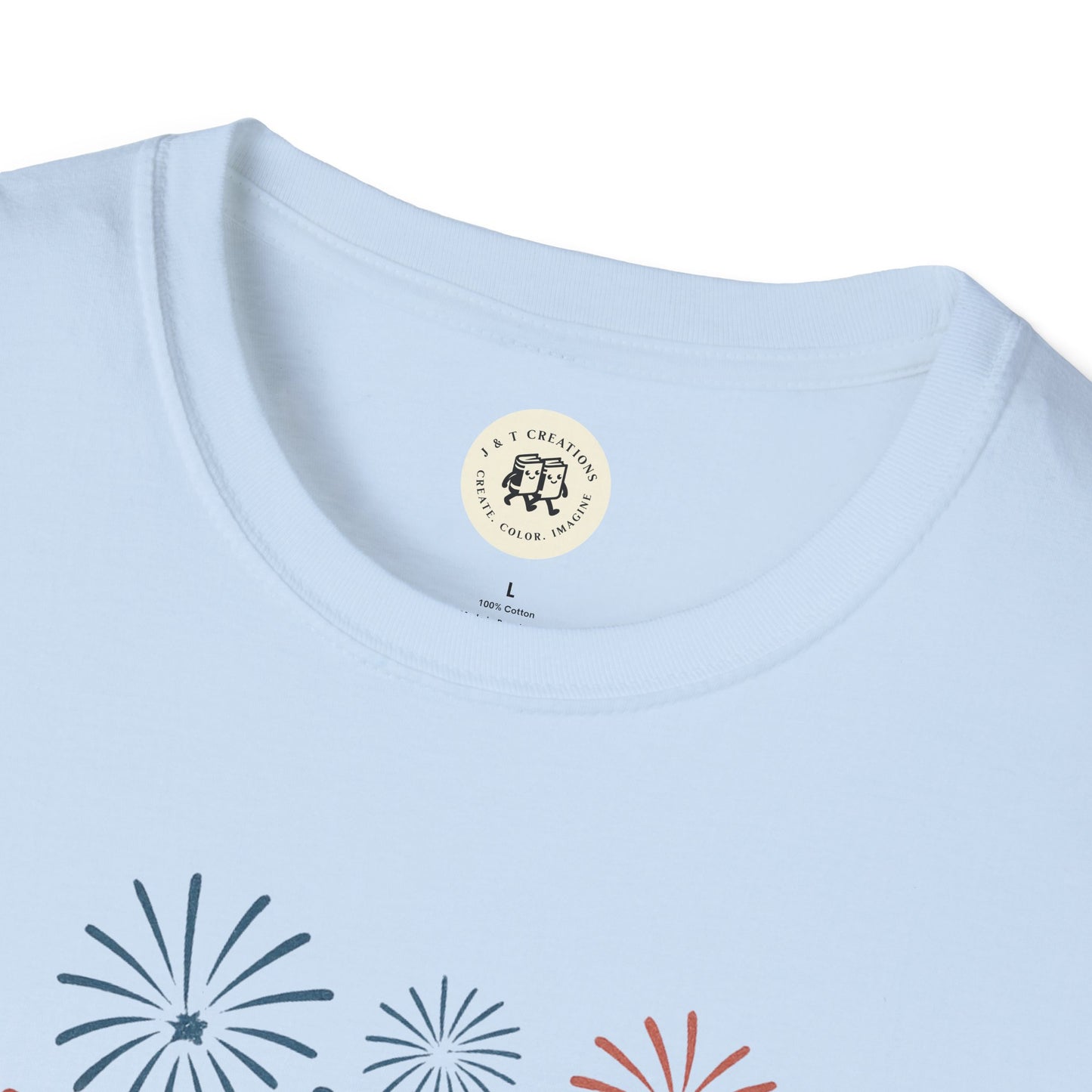 Fourth of July Fireworks Shirt - Patriotic Tee