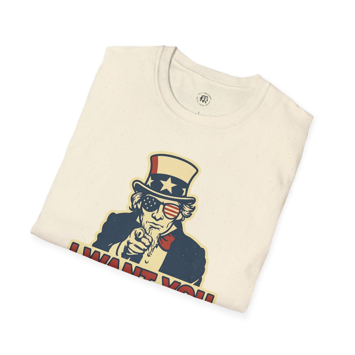 Funny Independence Day T-Shirt - Hot Dogs Design