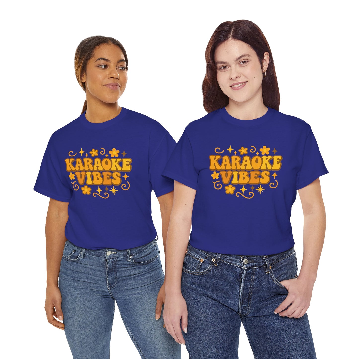 Karaoke Vibes T-Shirt Soft Retro Style Tee