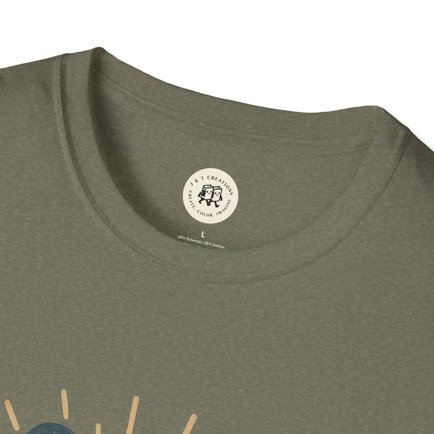 Patriotic Rock T-Shirt with American Flag Design