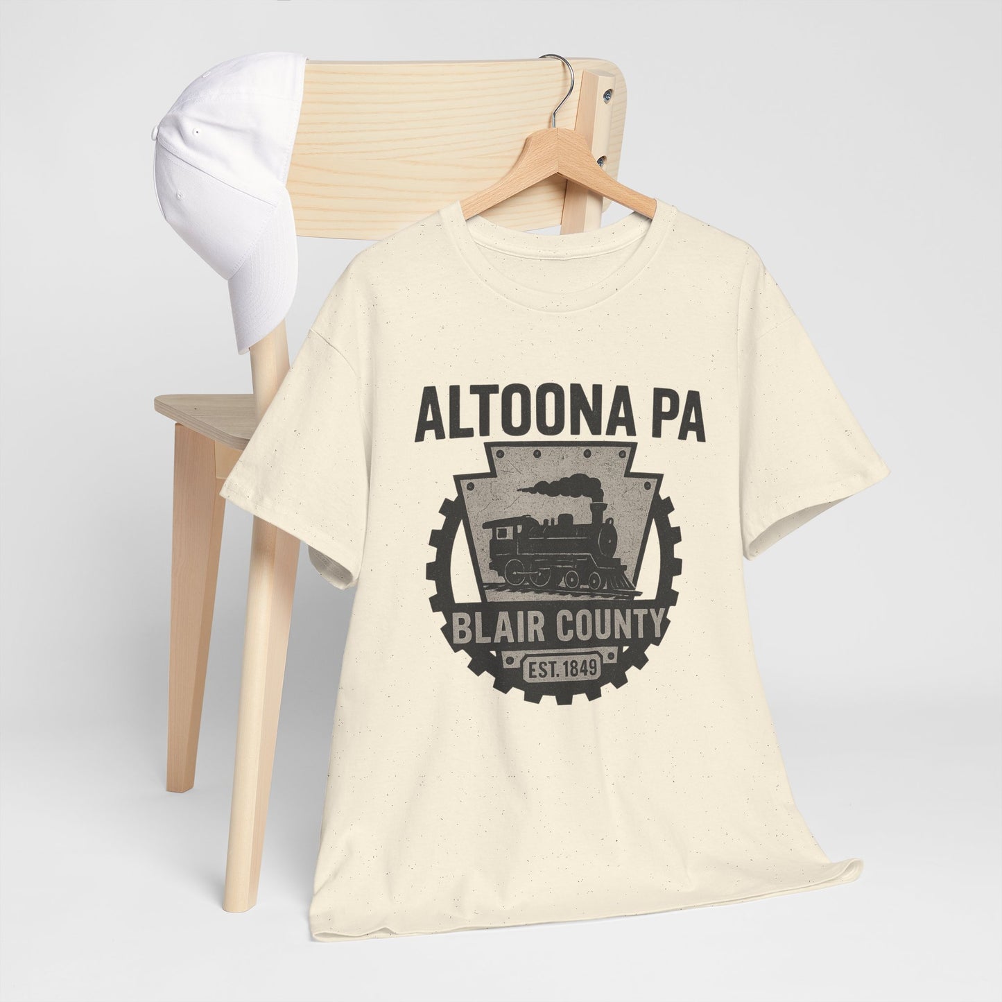 Altoona PA T-Shirt Blair County Vintage Train