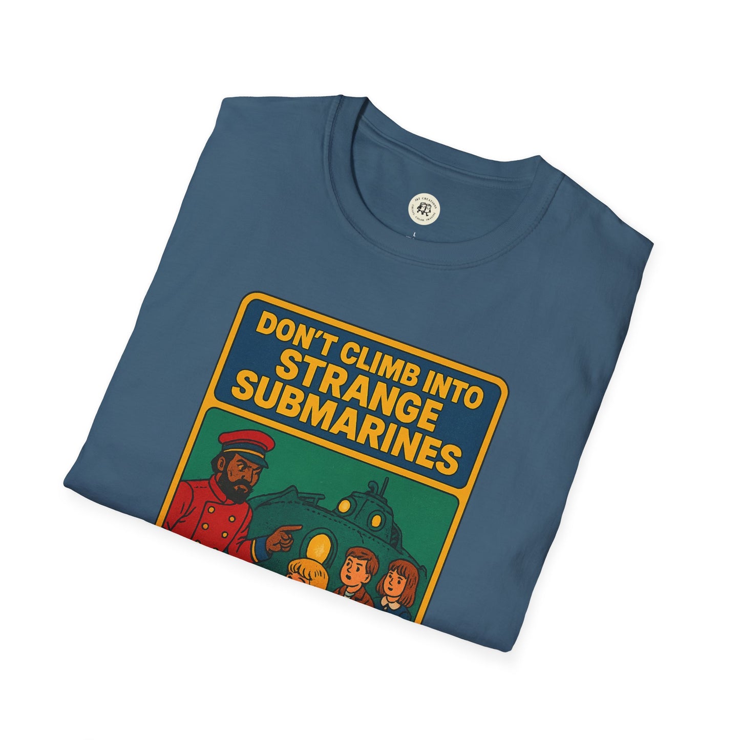 Captain Nemo Graphic T-Shirt for Kids - Fun & Safe