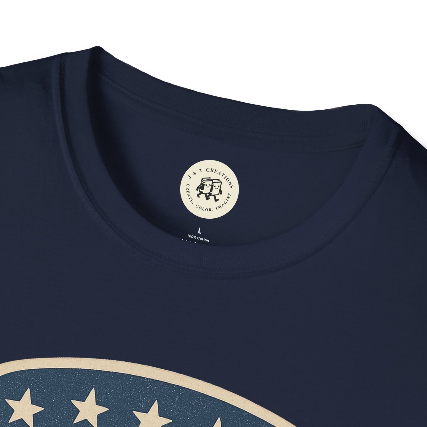 USA Shield T-Shirt Patriotic Graphic Tee