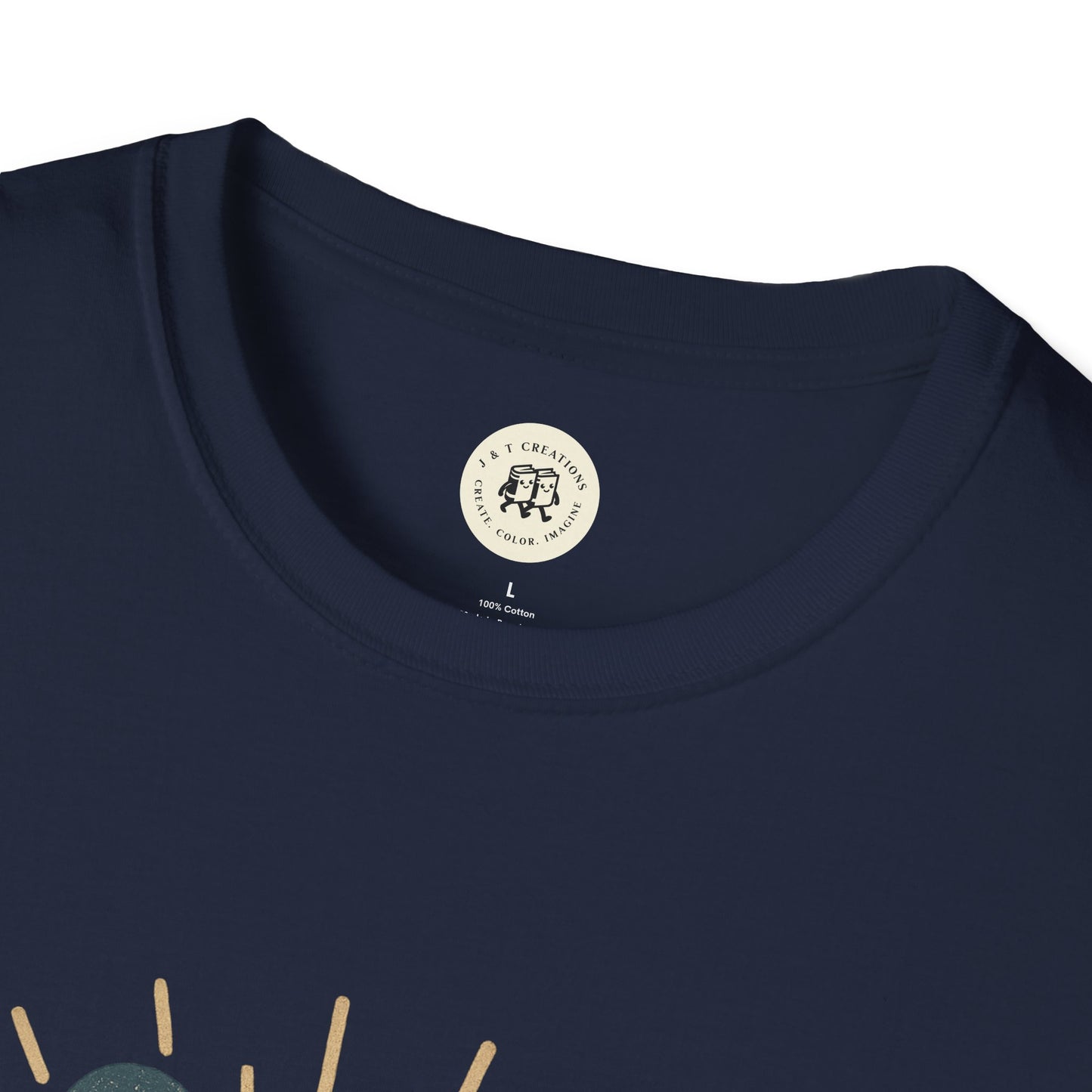 Patriotic Rock T-Shirt with American Flag Design