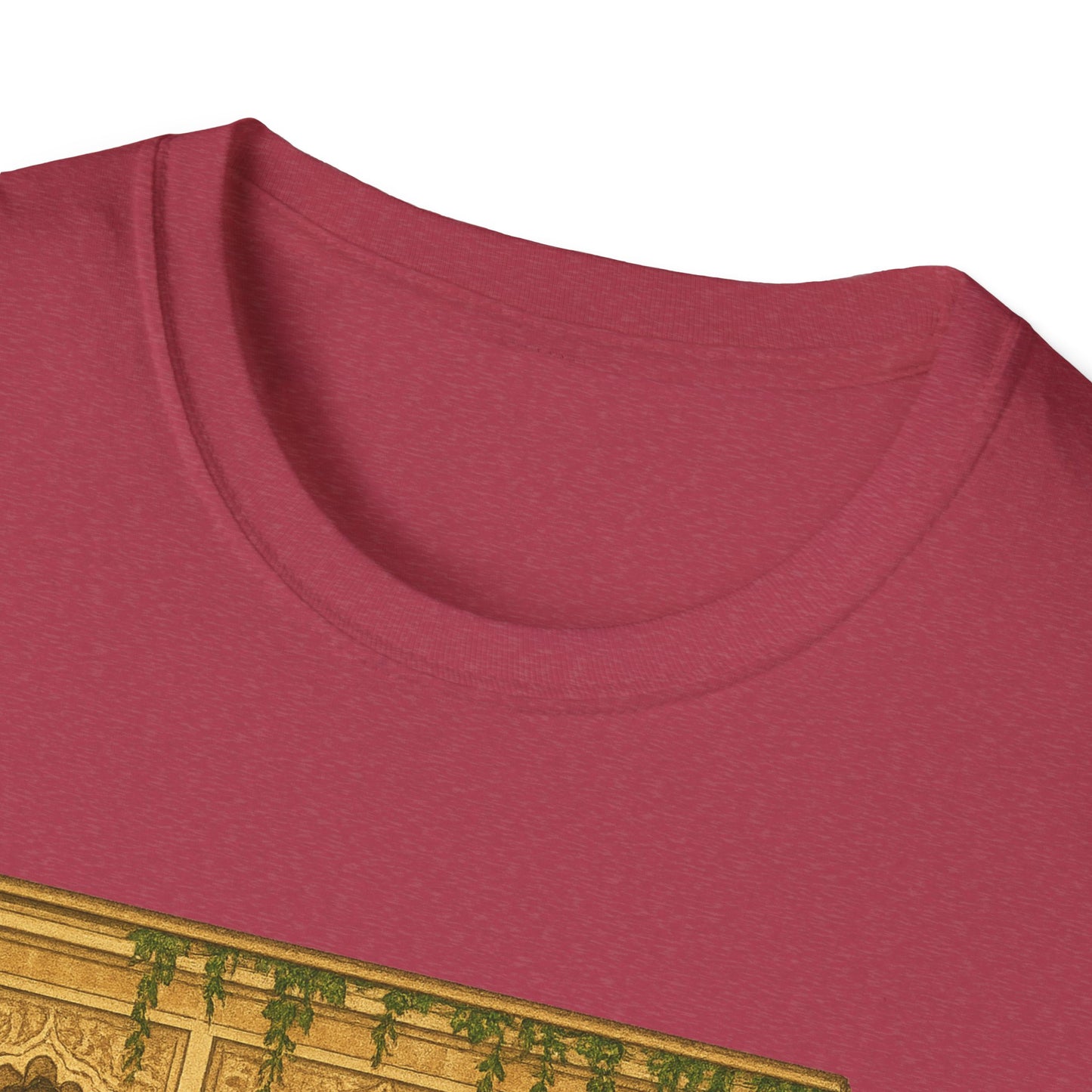 Seville Courtyard T-Shirt | Mediterranean Travel Shirt | Italy Greece Coastal Tee | Summer Graphic | Historic Style