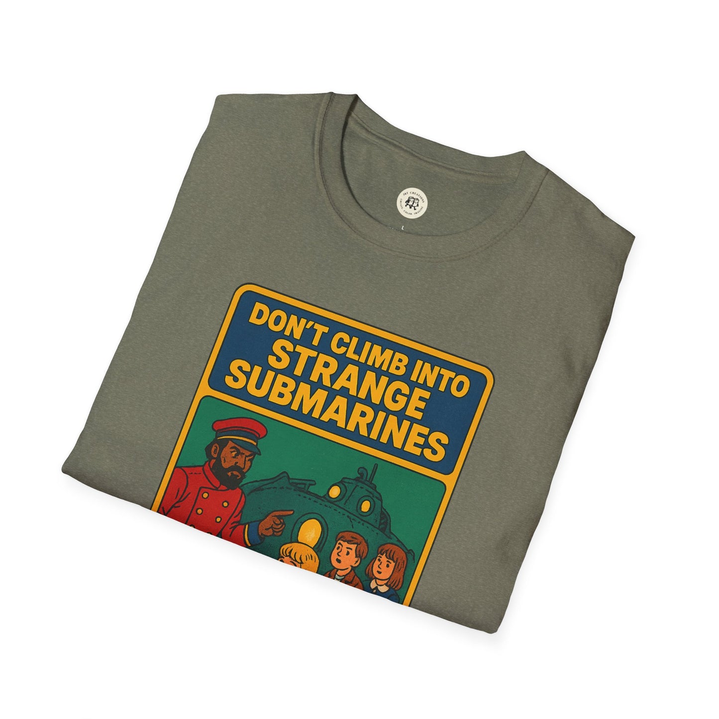 Captain Nemo Graphic T-Shirt for Kids - Fun & Safe