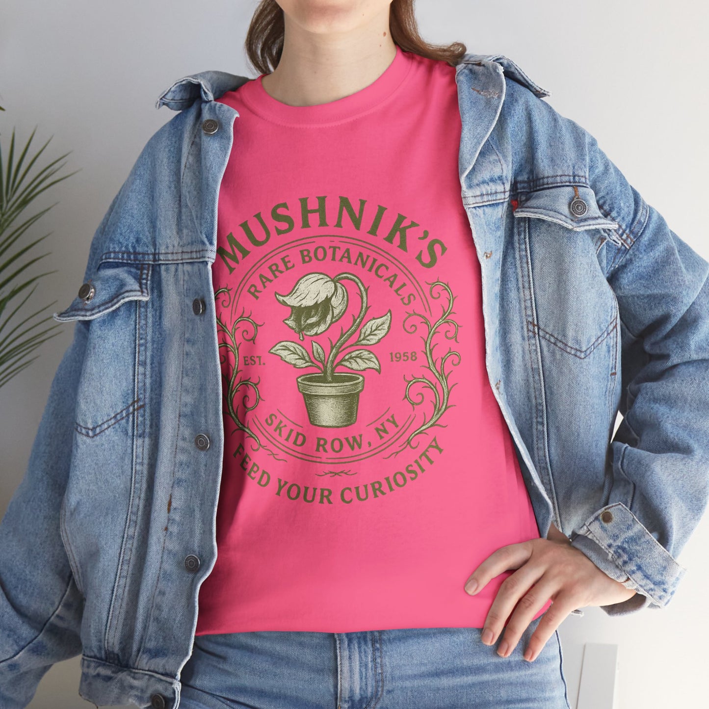Little Shop of Horrors T-Shirt β Botanical Design