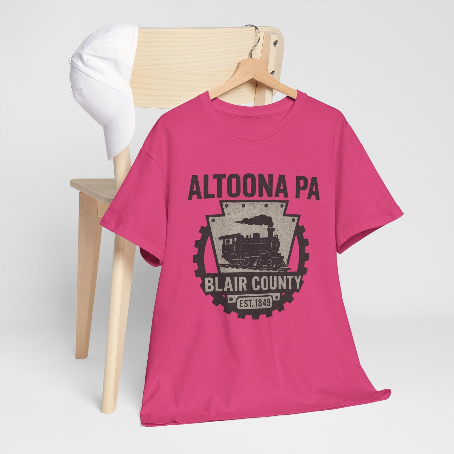 Altoona PA T-Shirt Blair County Vintage Train