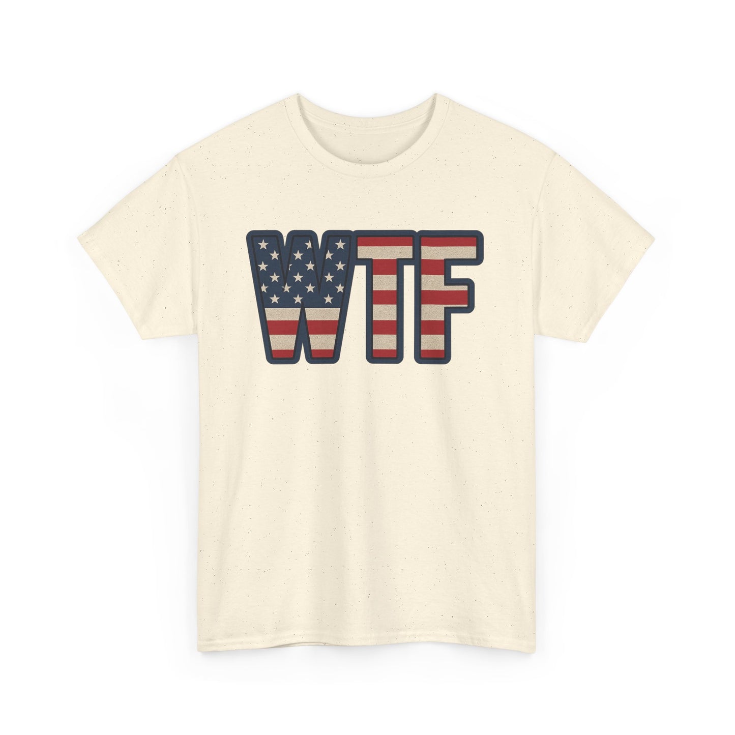 Patriotic Humor T-Shirt with USA Flag Design