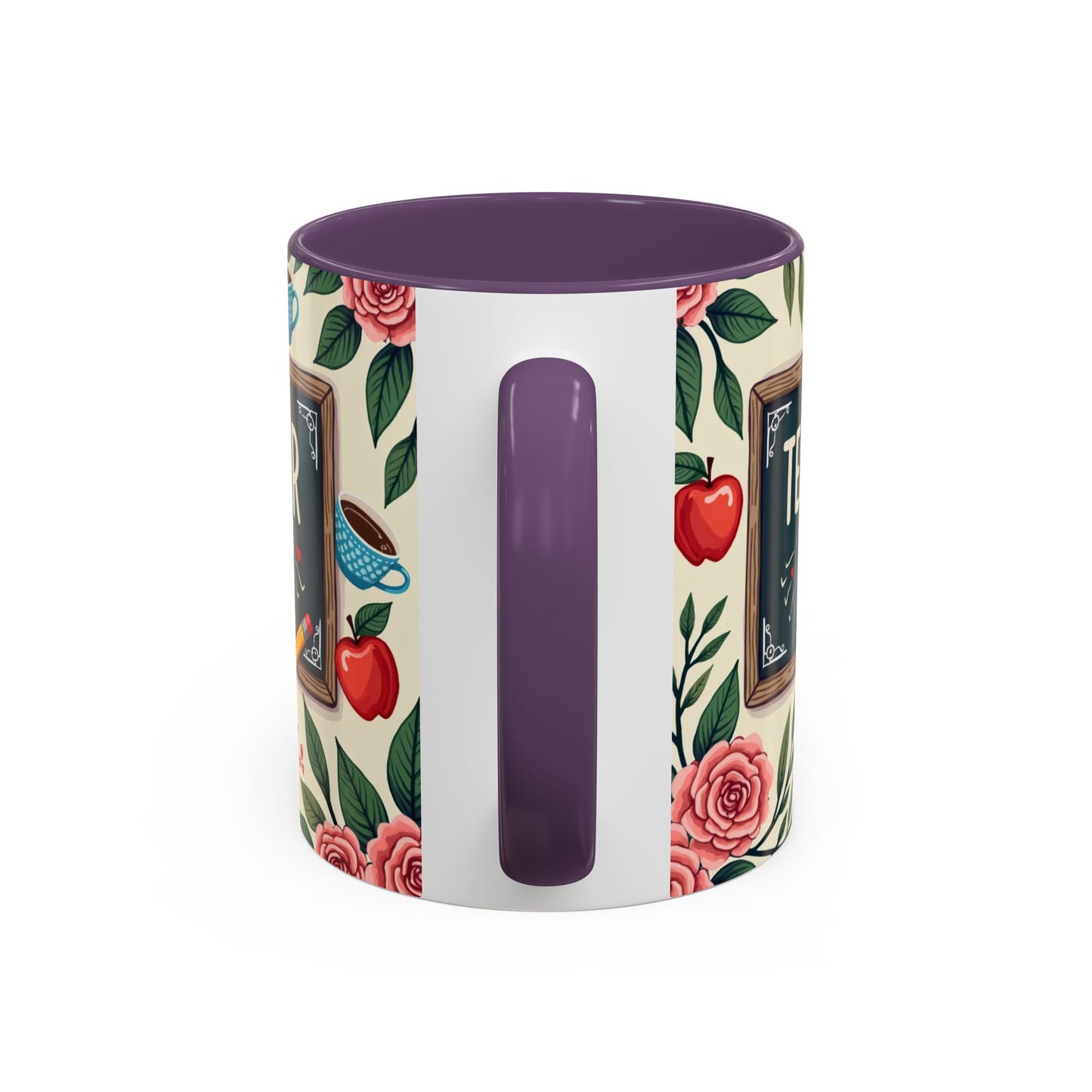 Teacher Fuel Coffee Mug - Fun Gift for Educators, Cute Tea Mug, Back to School Coffee Cup, Teacher Appreciation Present, Classroom Decor
