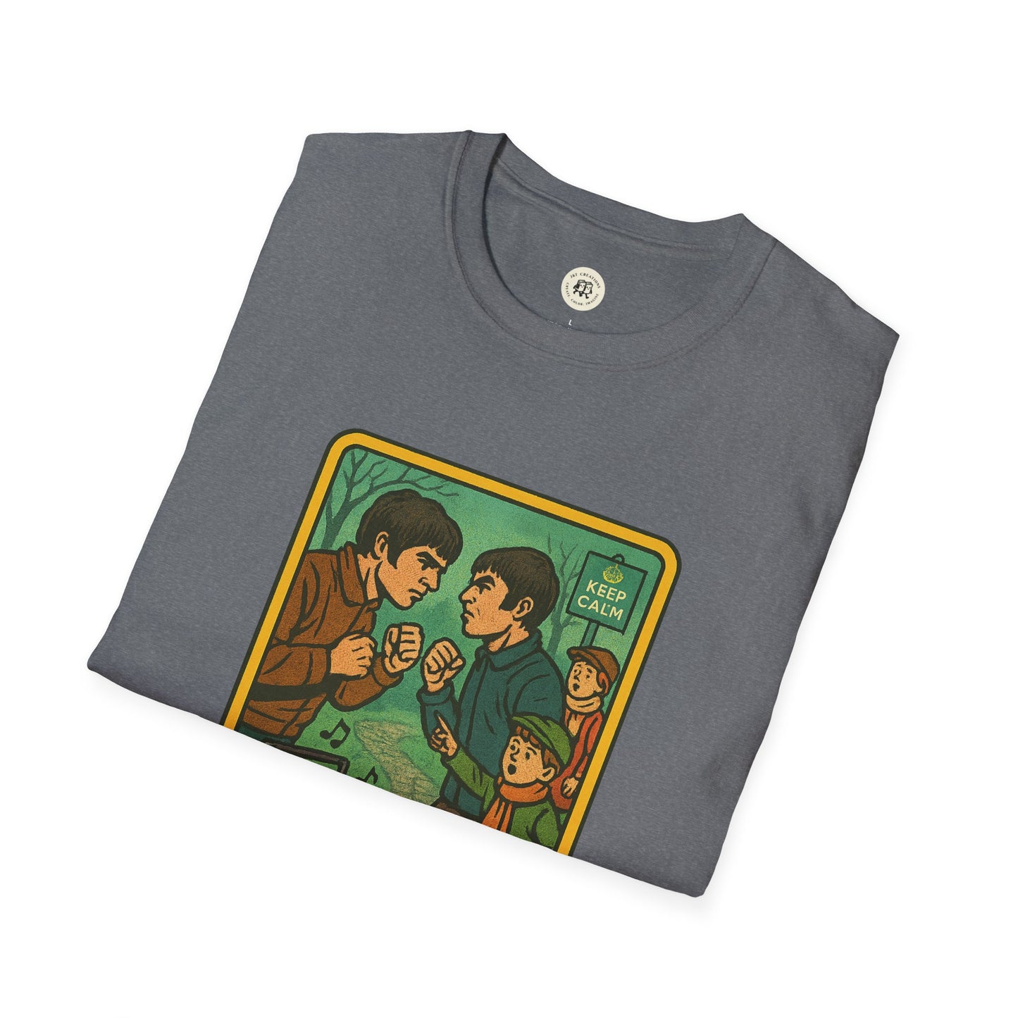 Oasis Retro Band T-Shirt with Vintage Design