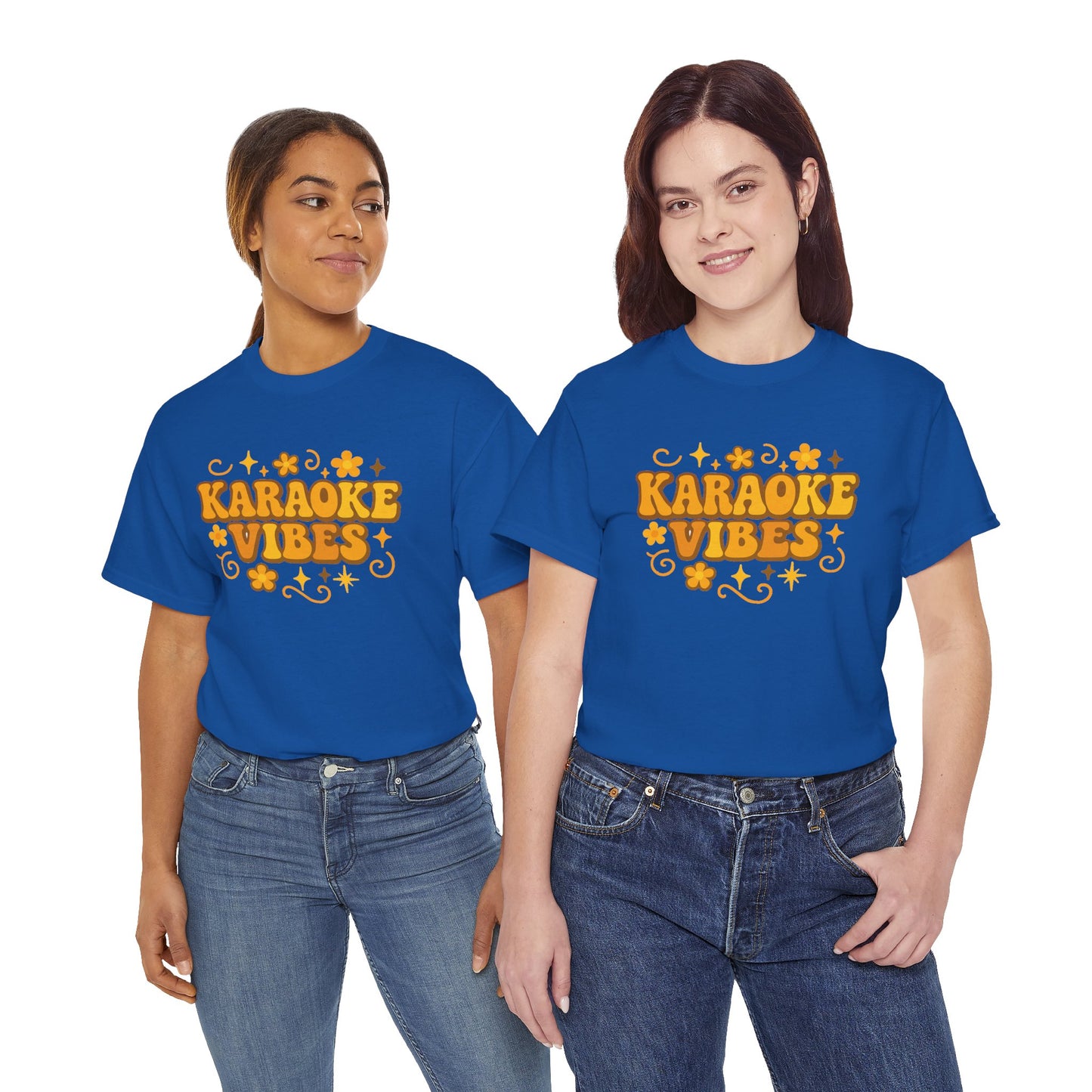 Karaoke Vibes T-Shirt Soft Retro Style Tee