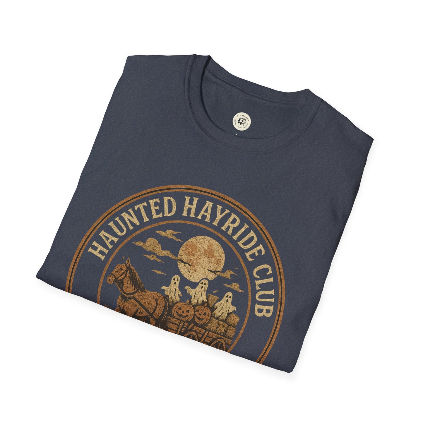 Haunted Hayride T-Shirt - Vintage Halloween Design