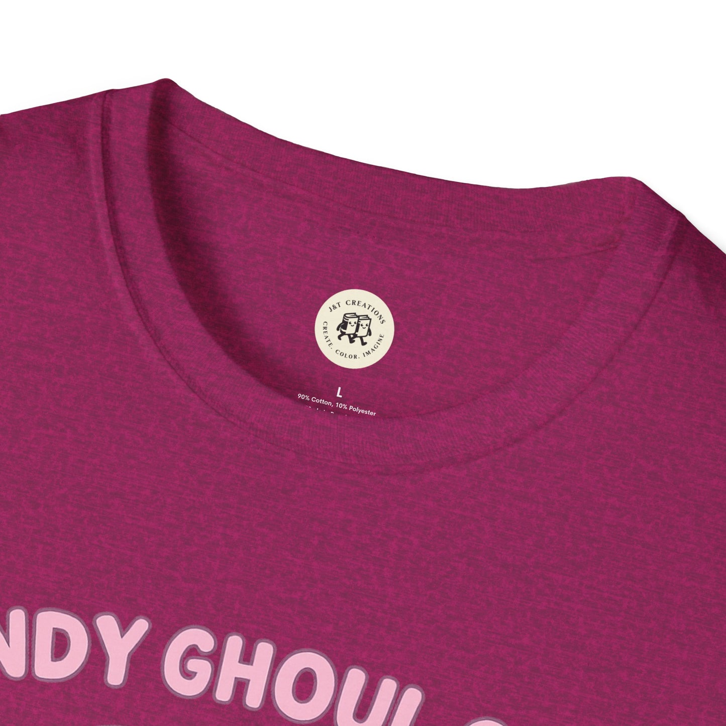 Kawaii Halloween Ghost Shirt - Cute Candy Ghoul Tee
