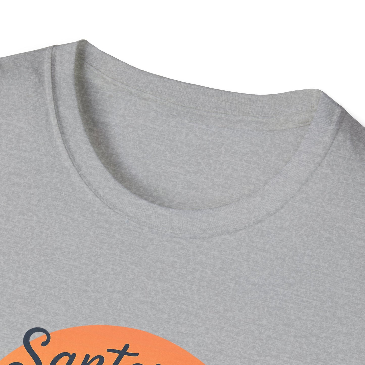 Santorini Sunset T-Shirt | Greece Mediterranean Travel Shirt | Greek Island Summer Tee | Coastal Graphic | Wanderlust Gift