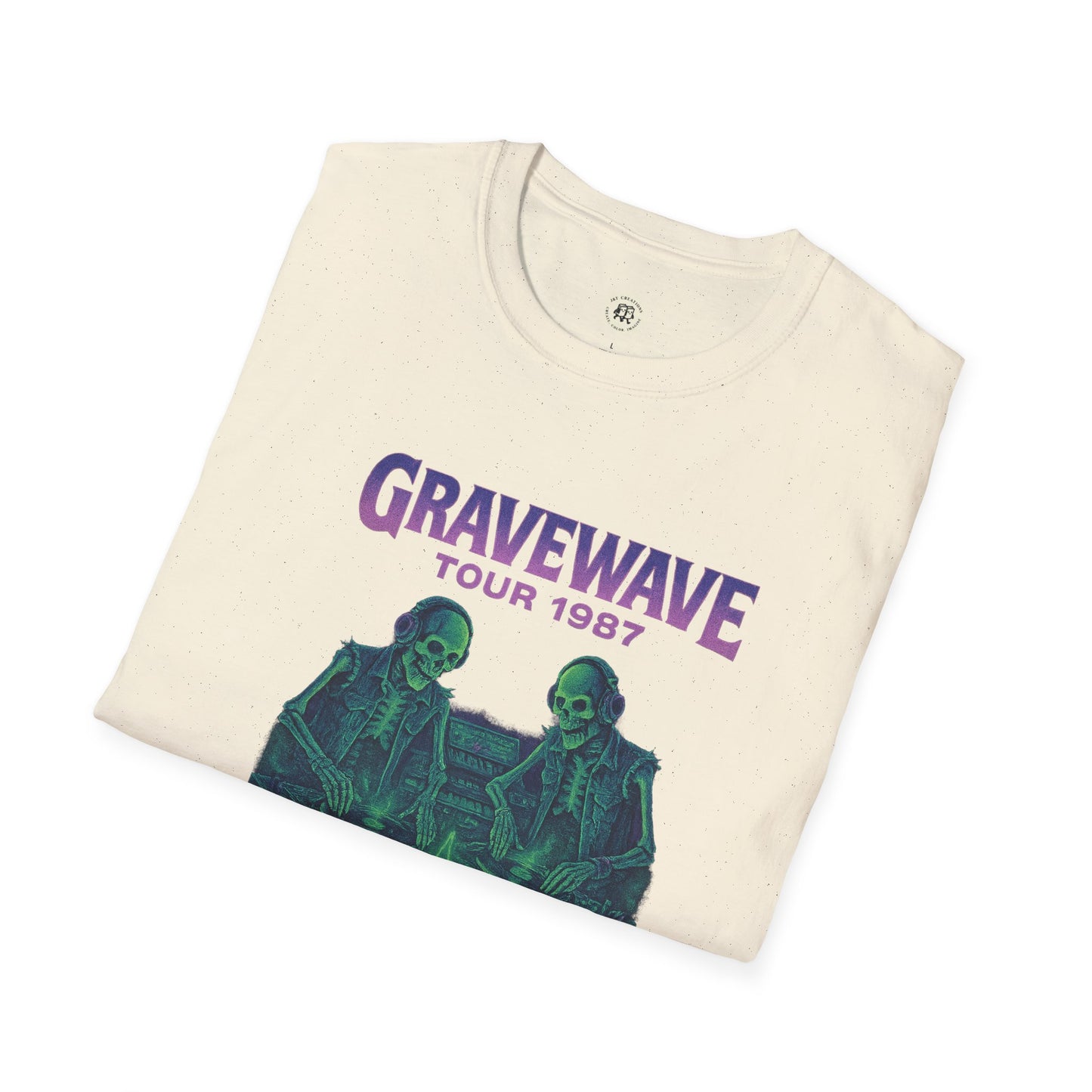 Gravewave Tour 1987 Shirt - Retro Graphic Tee