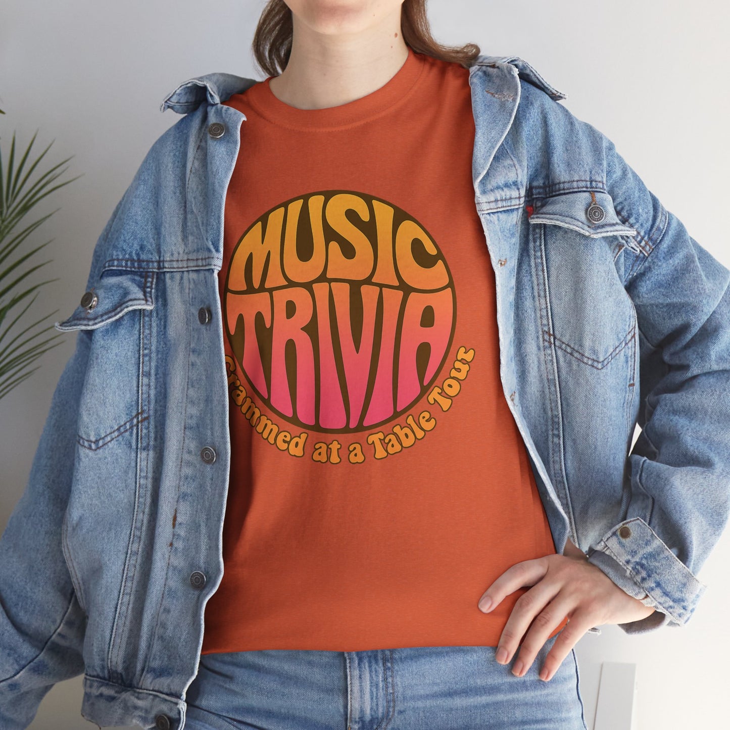 Vintage Music Trivia T-Shirt Retro Design