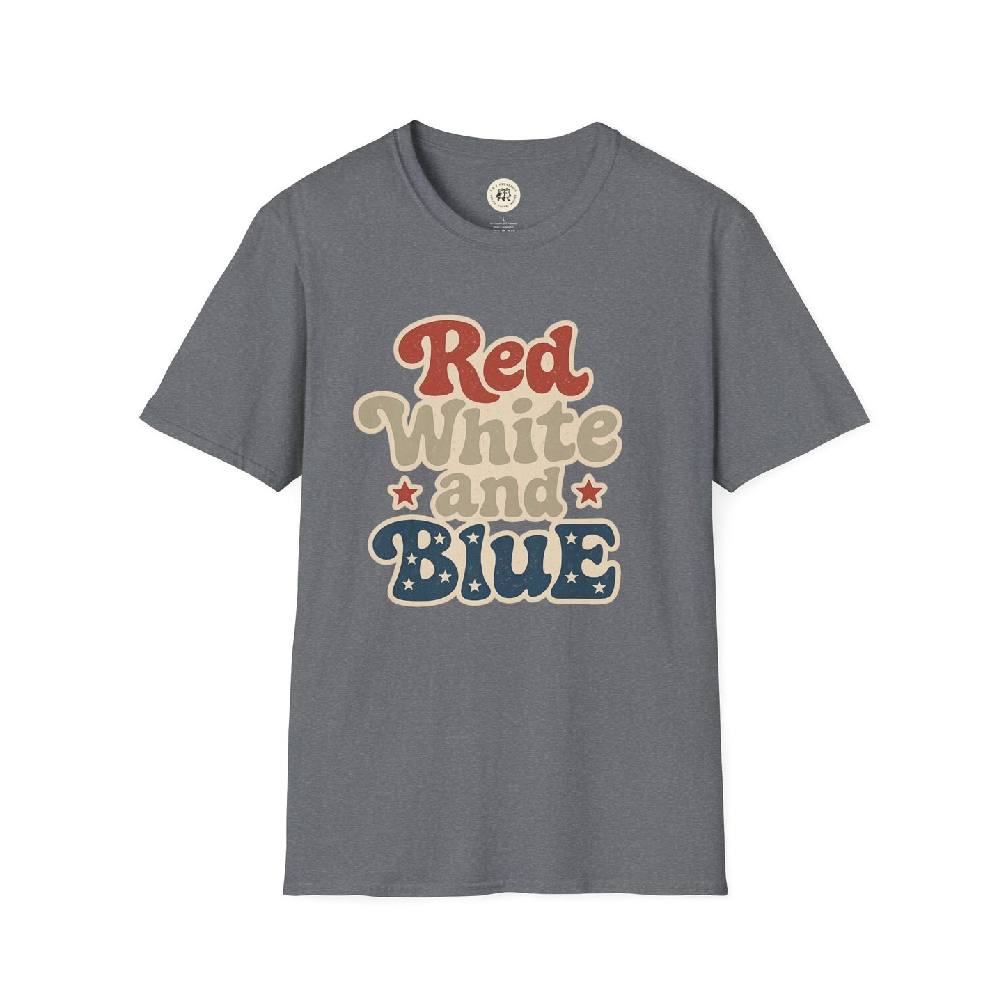 Red White and Blue, Fourth of July, Independence Day, Memorial Day, Veteran's Day, Casual