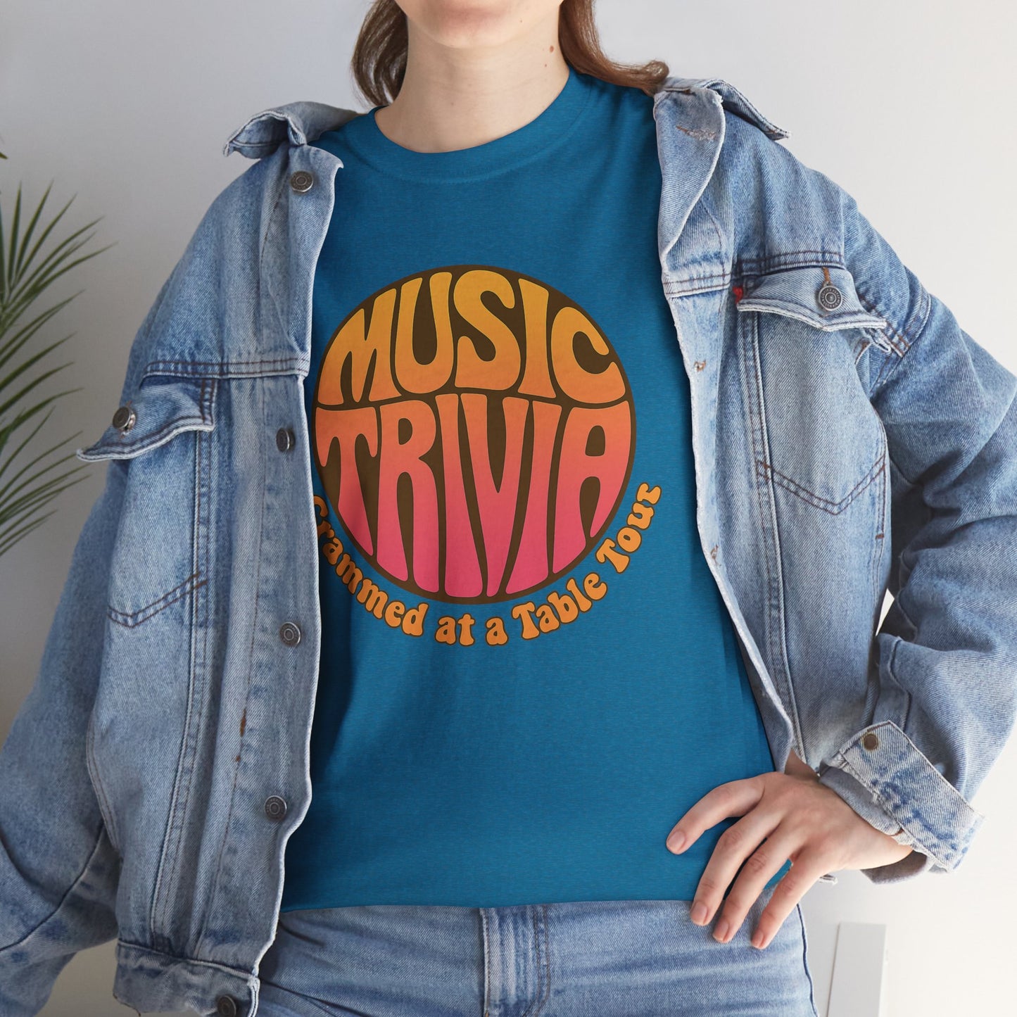 Vintage Music Trivia T-Shirt Retro Design