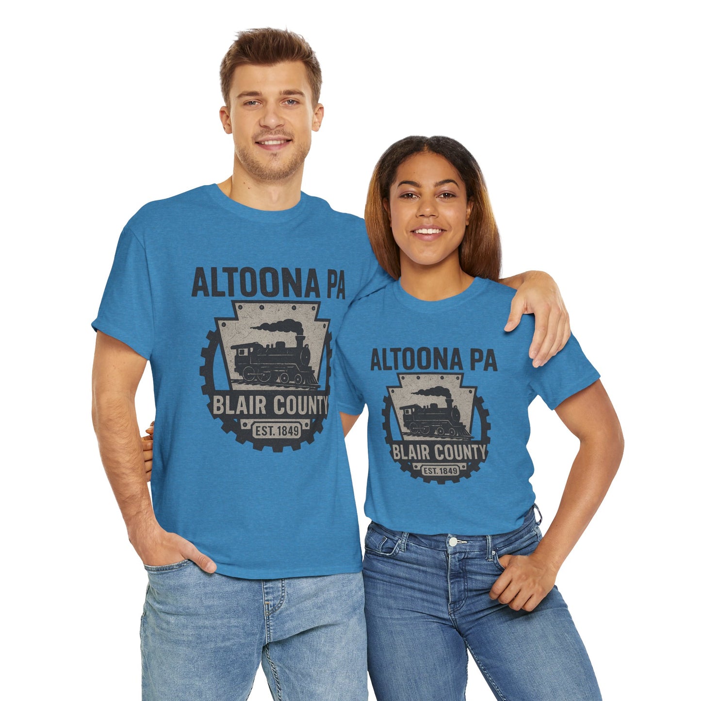 Altoona PA T-Shirt Blair County Vintage Train