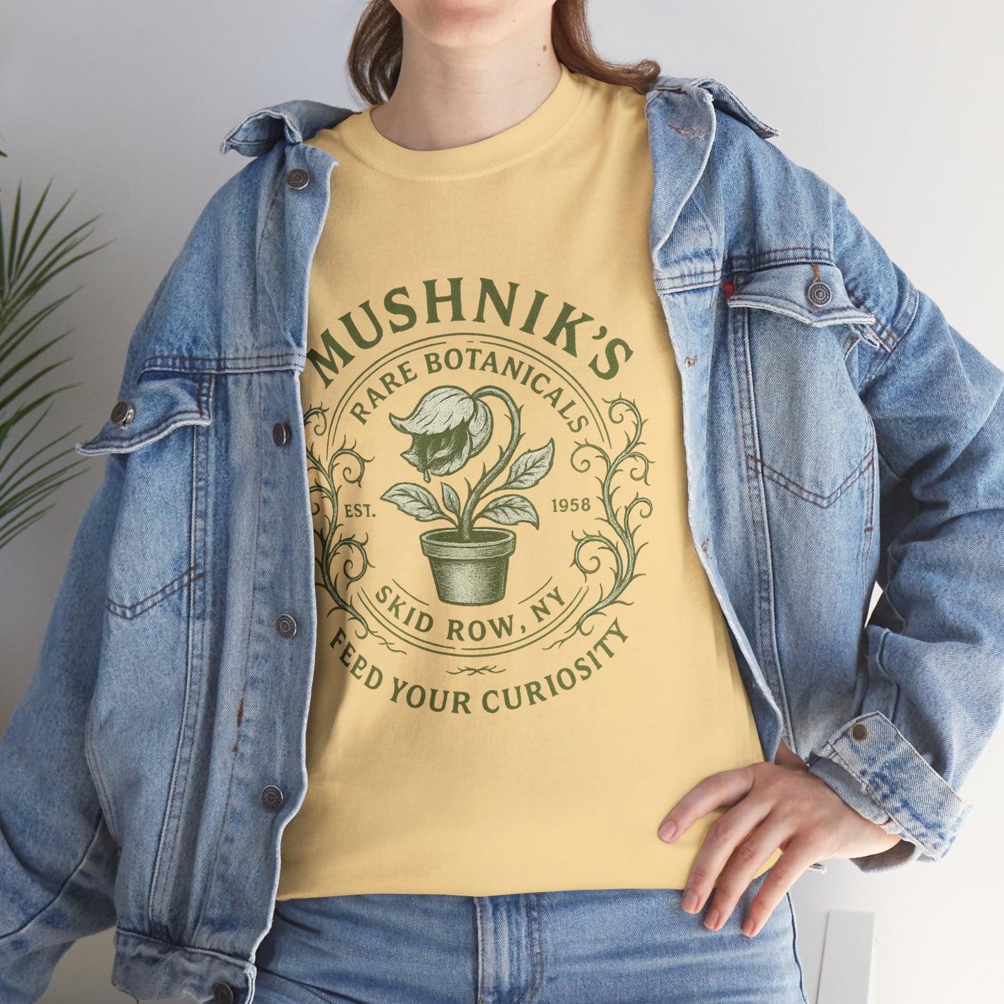 Little Shop of Horrors T-Shirt β Botanical Design