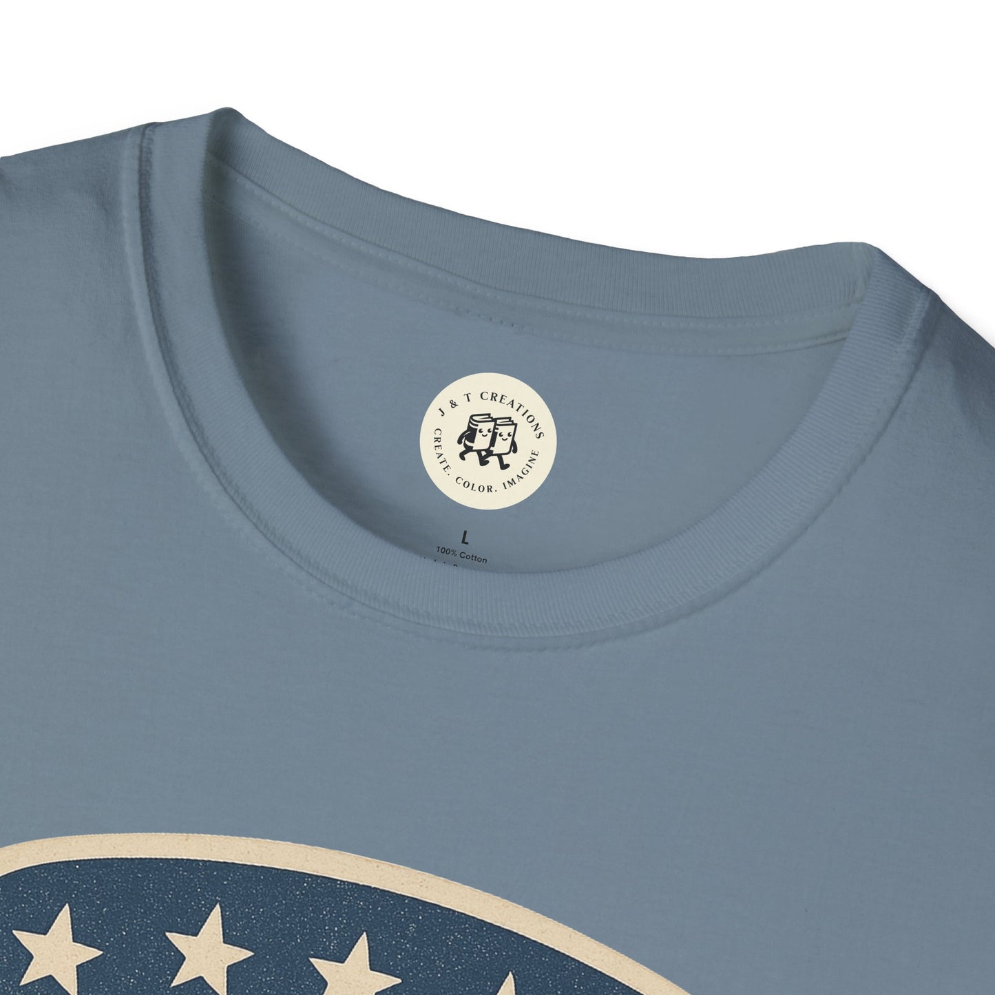 USA Shield T-Shirt Patriotic Graphic Tee