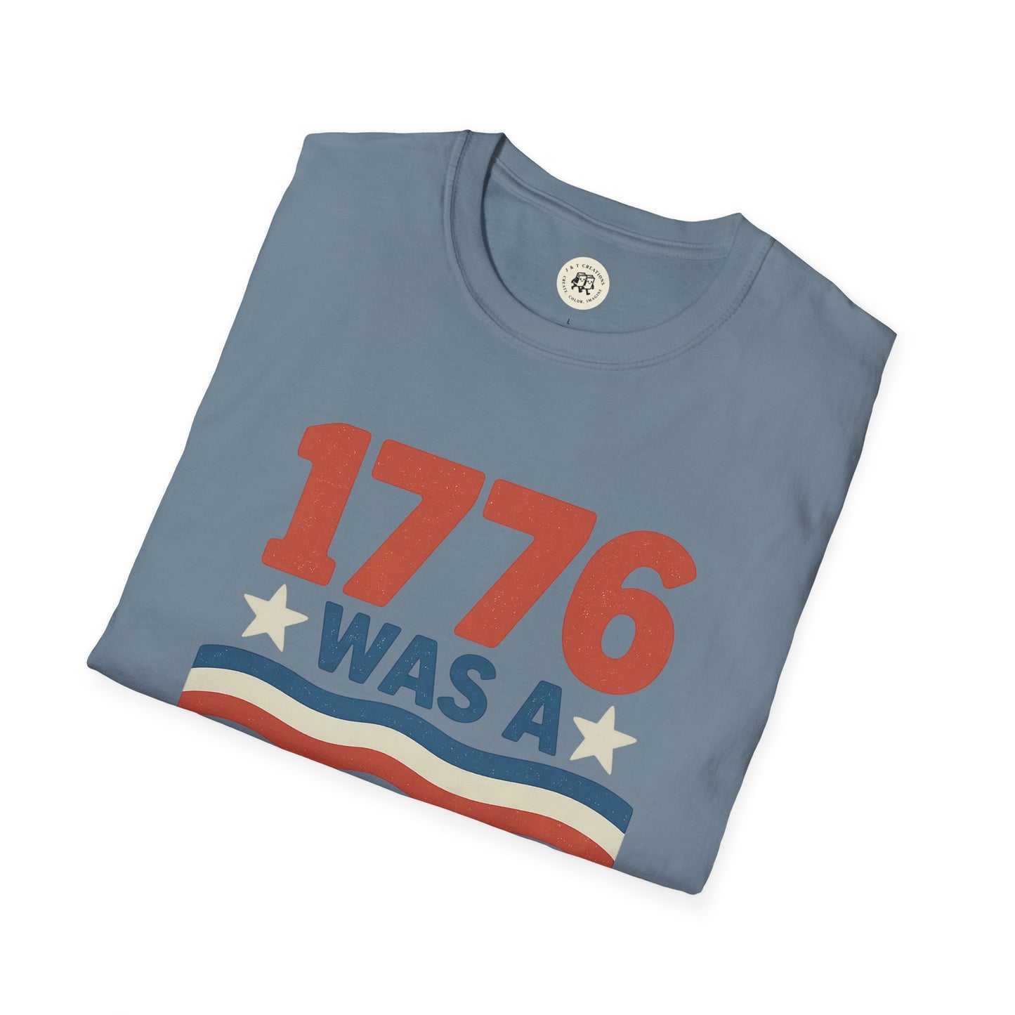 Patriotic 4th of July Shirt - 1776 Vibe Tee
