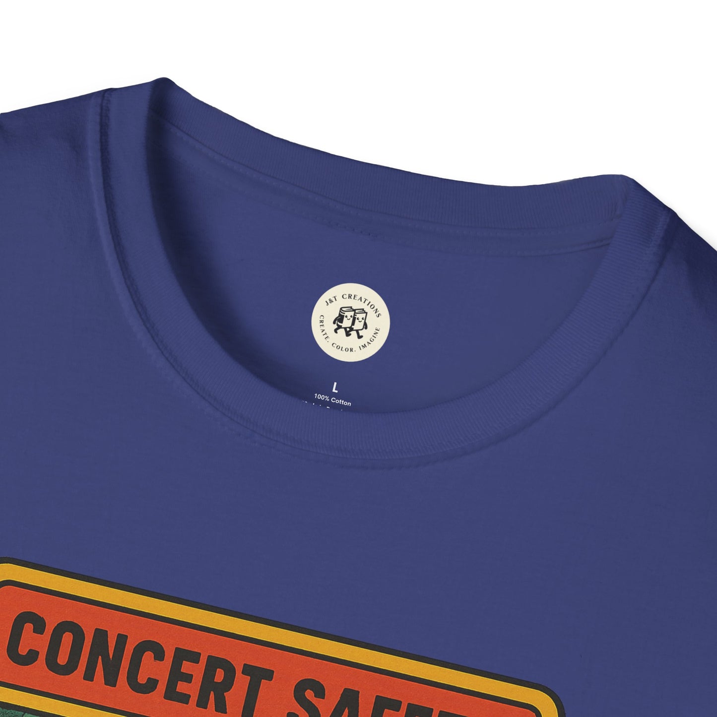 Pearl Jam Crowd Surfing Tee Concert Safety T-Shirt