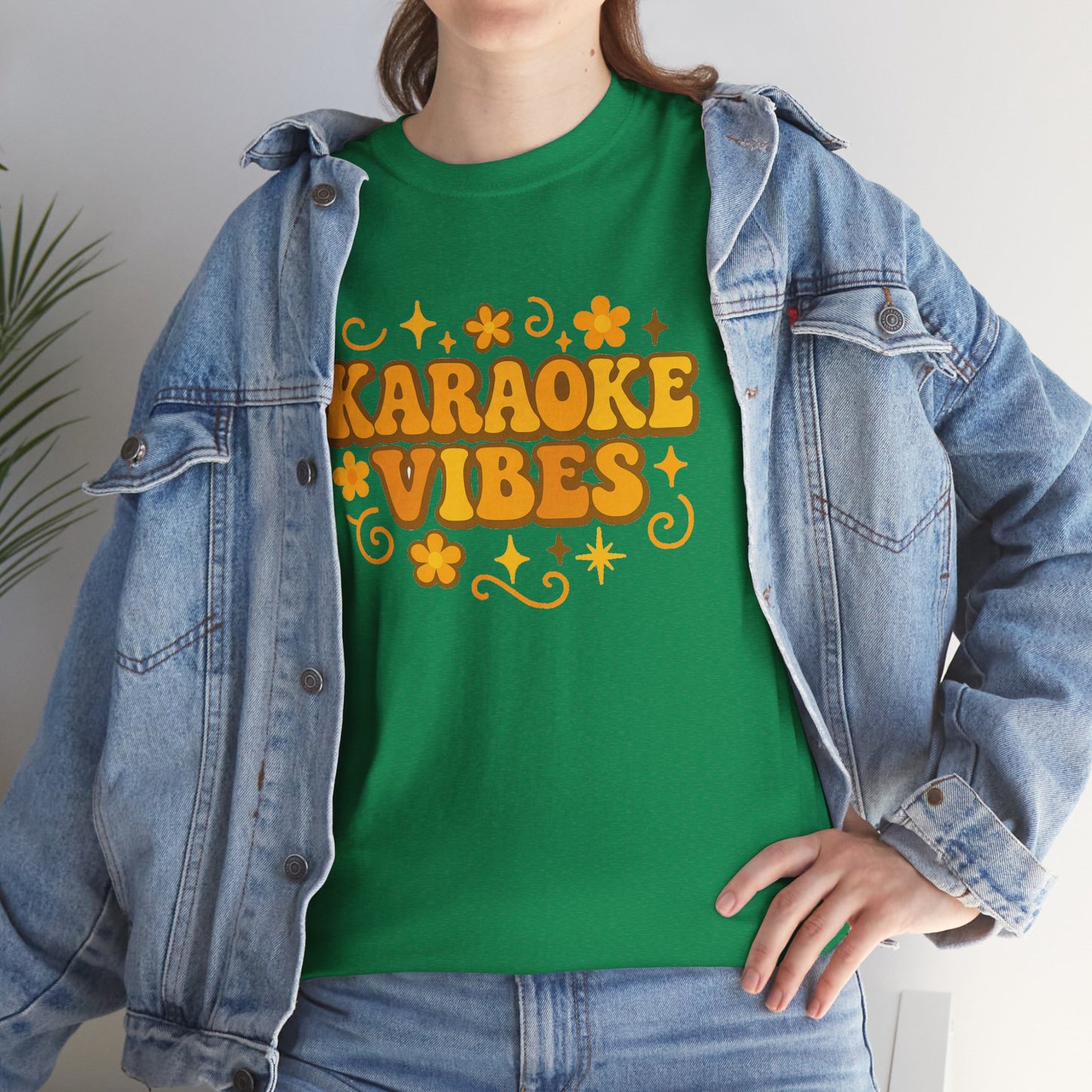 Karaoke Vibes T-Shirt Soft Retro Style Tee